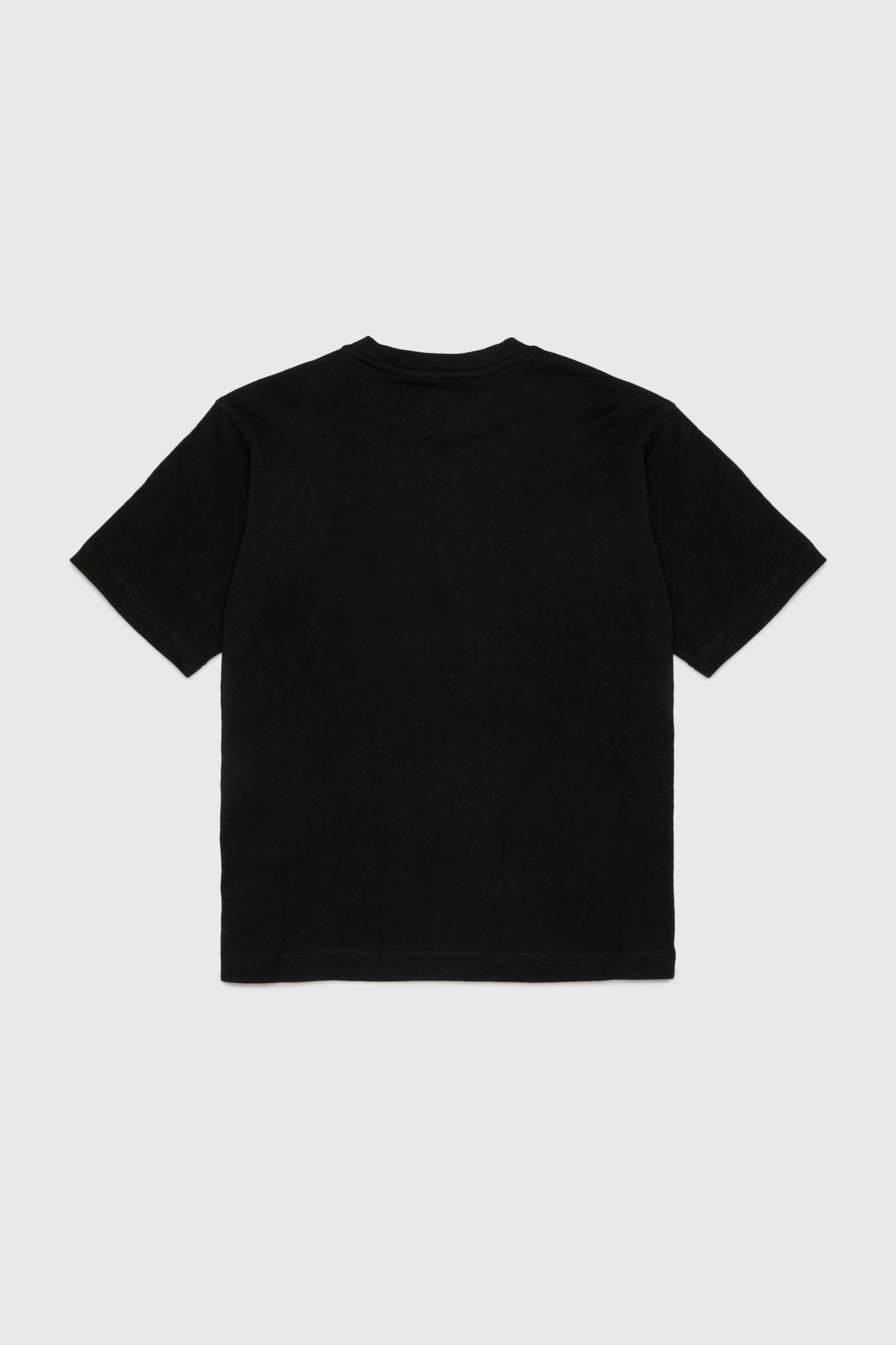 Diesel - TCIRCLE OVER, T-shirt in cotone con stampa Diesel Uomo in Nero - 2