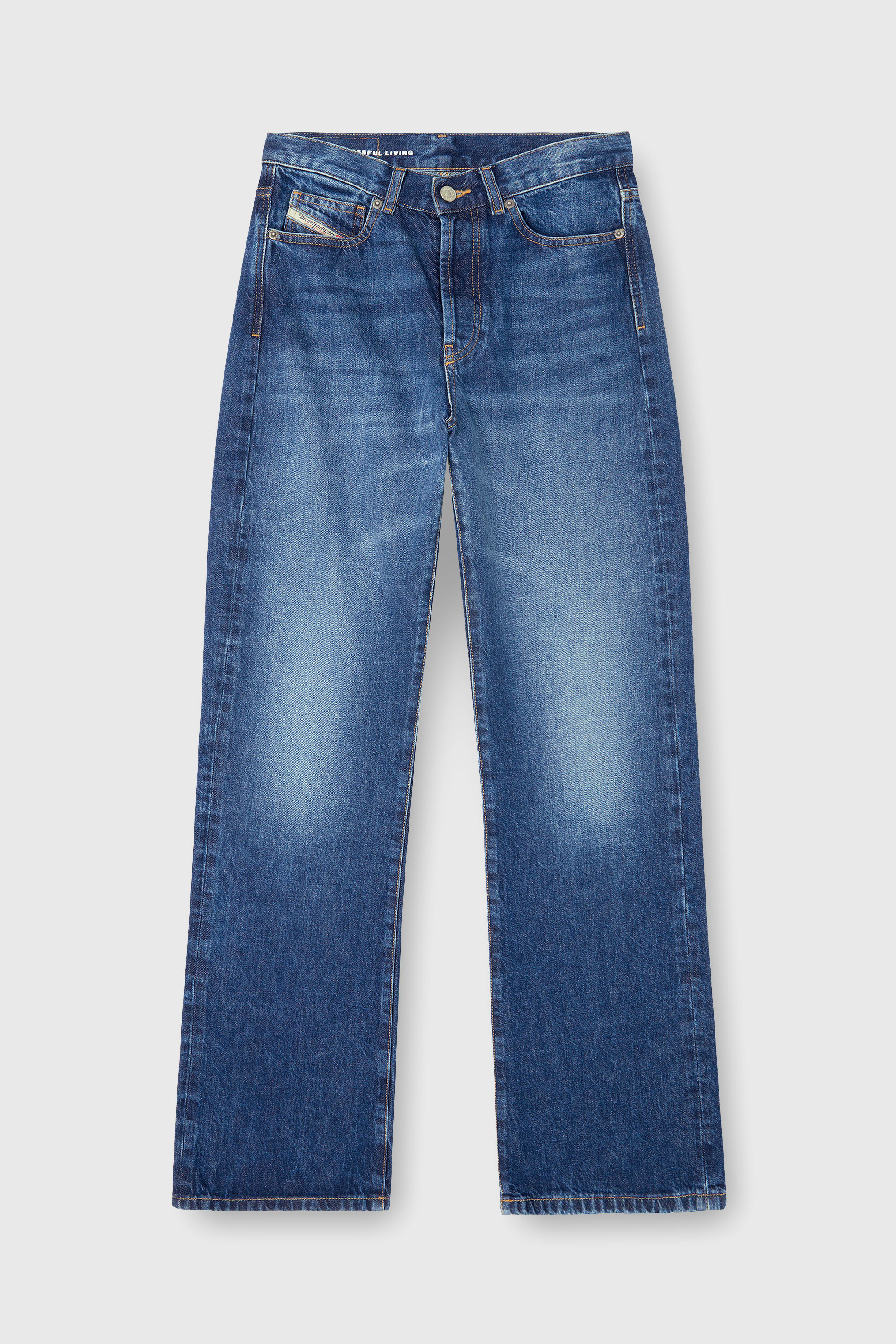 Diesel - Regular Jeans 1971 D-Sent 09I27 Donna, Blu - Image 2