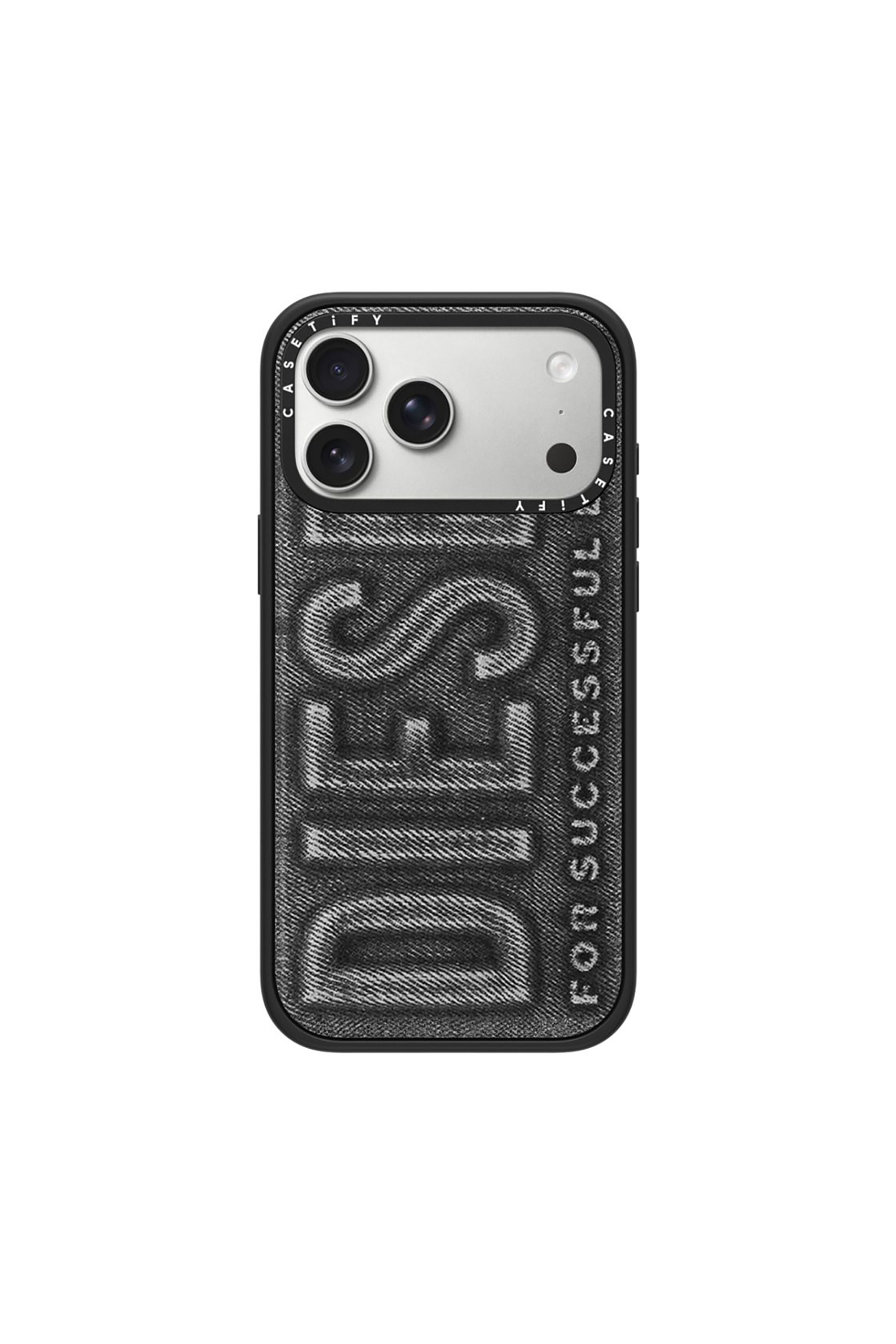 Diesel - 60557 MOULDED CASE, Custodia Biscotto impact per iPhone 17 Pro Max Unisex in Nero - 1