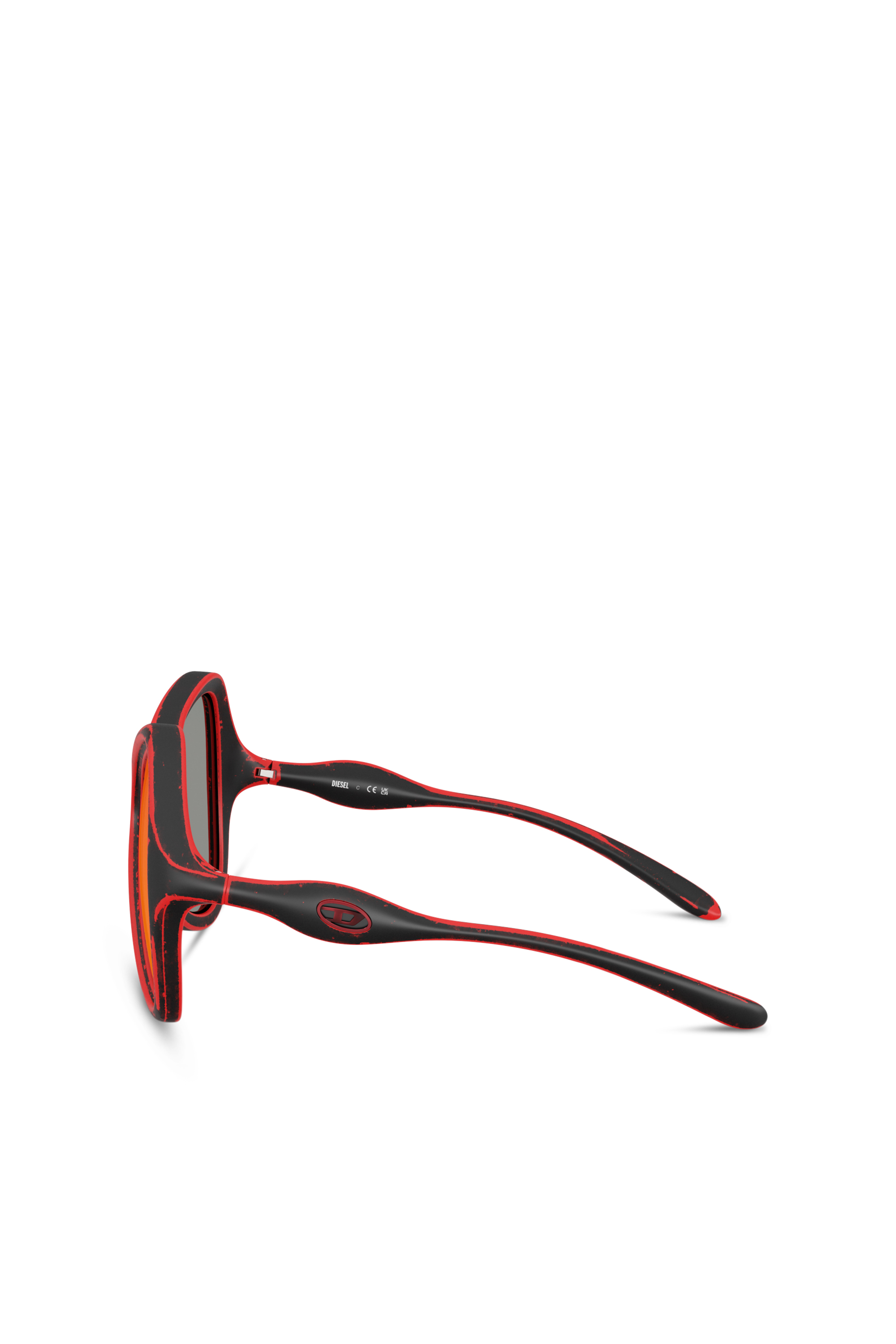 Diesel - 0DL3010U, Occhiali da sole stile cat-eye Unisex in Multicolor - 3