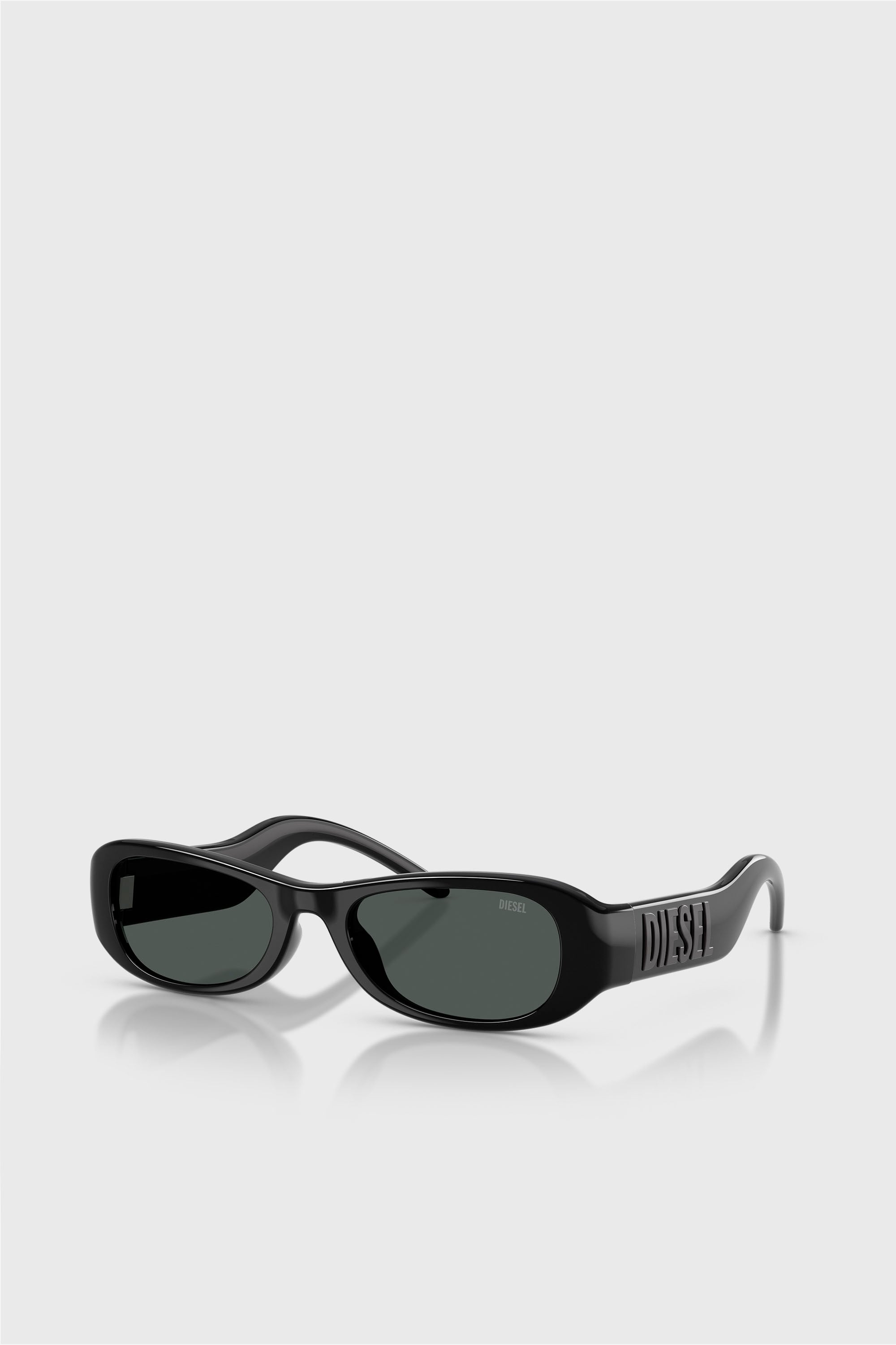 Diesel - 0DL3020U, Occhiali da sole pillow Unisex in Nero - 2