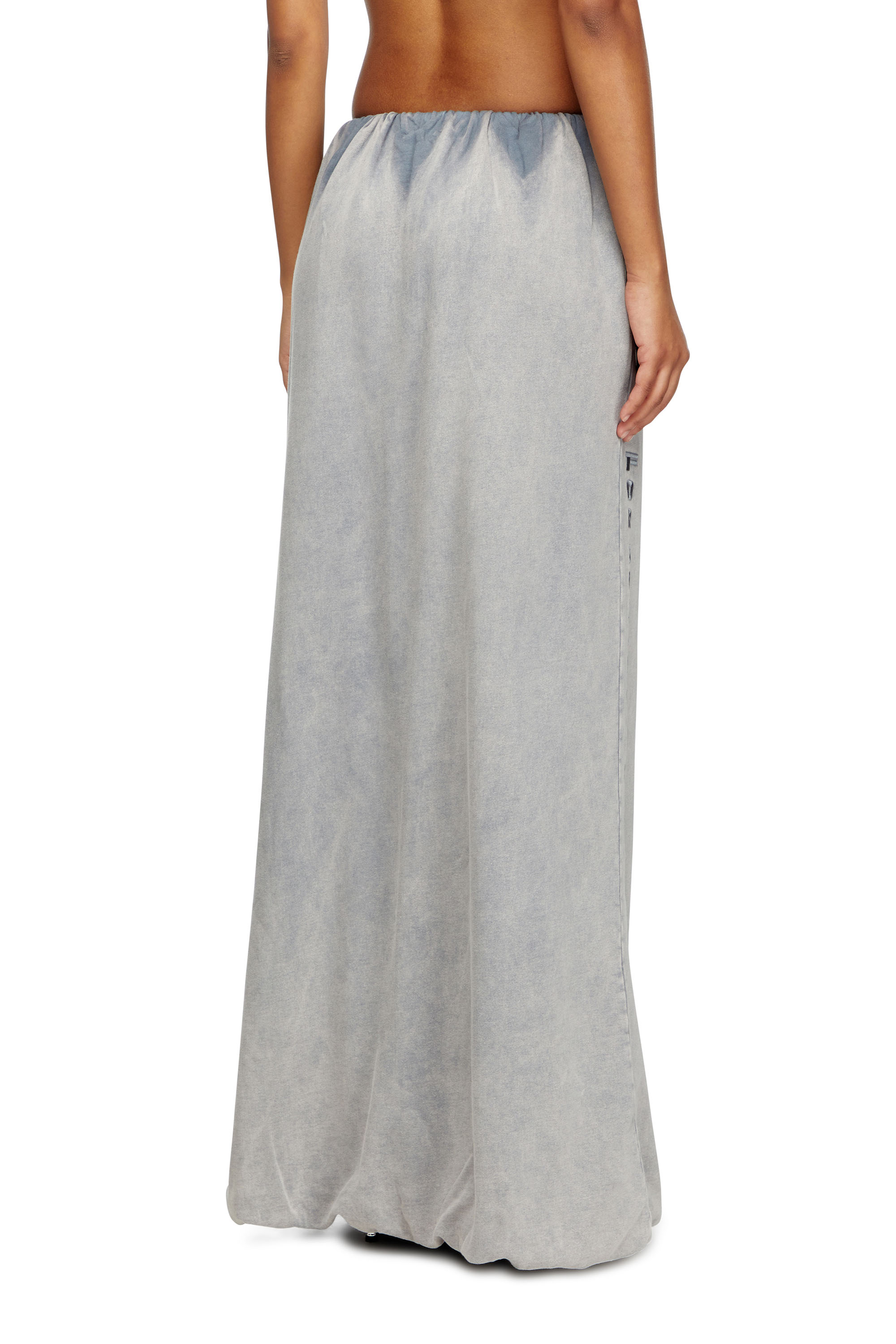 Diesel - O-REIRA, Gonna maxi a palloncino Donna in Grigio - 4