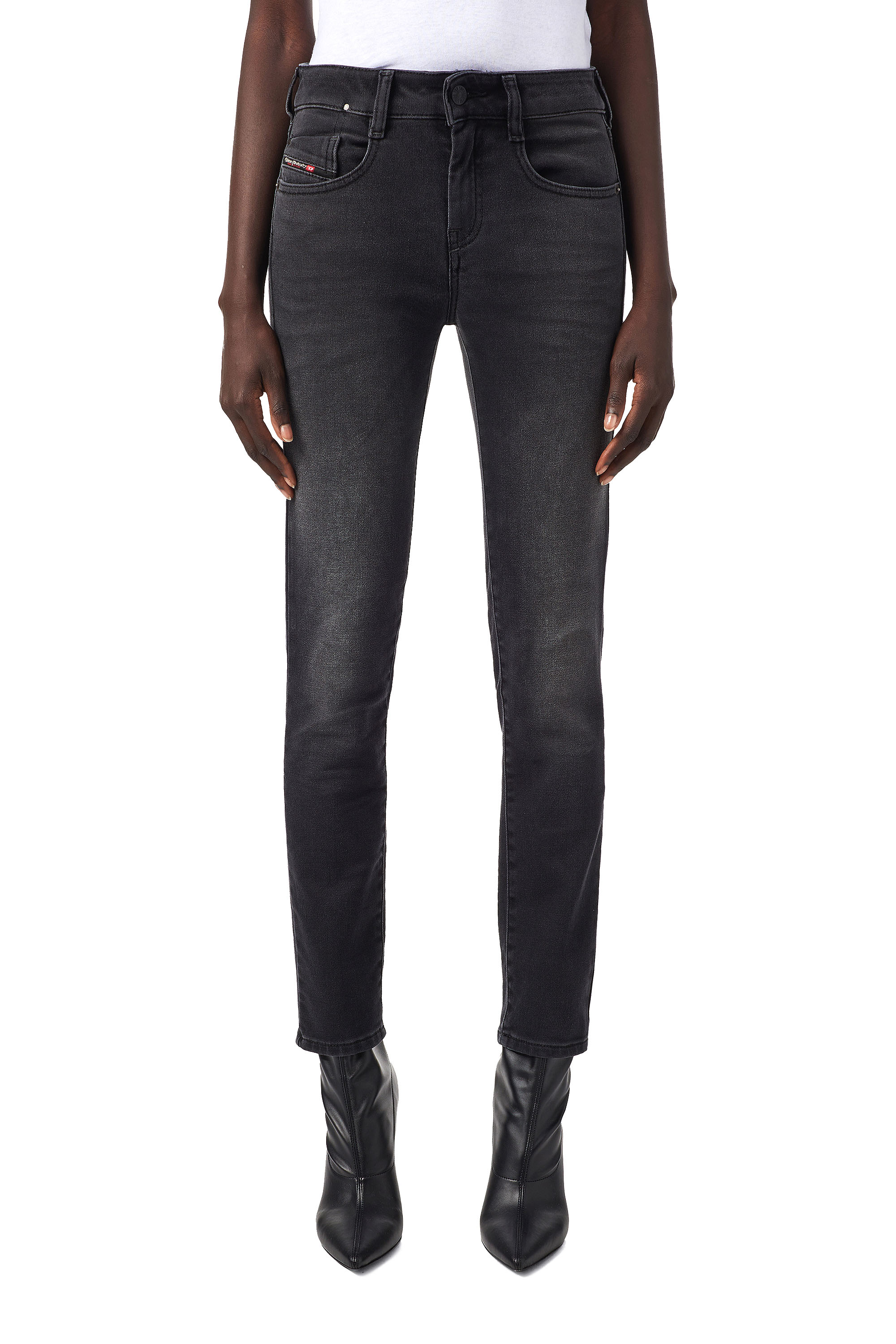 D-Ollies JoggJeans® 09B22, Nero/Grigio scuro - Jeans