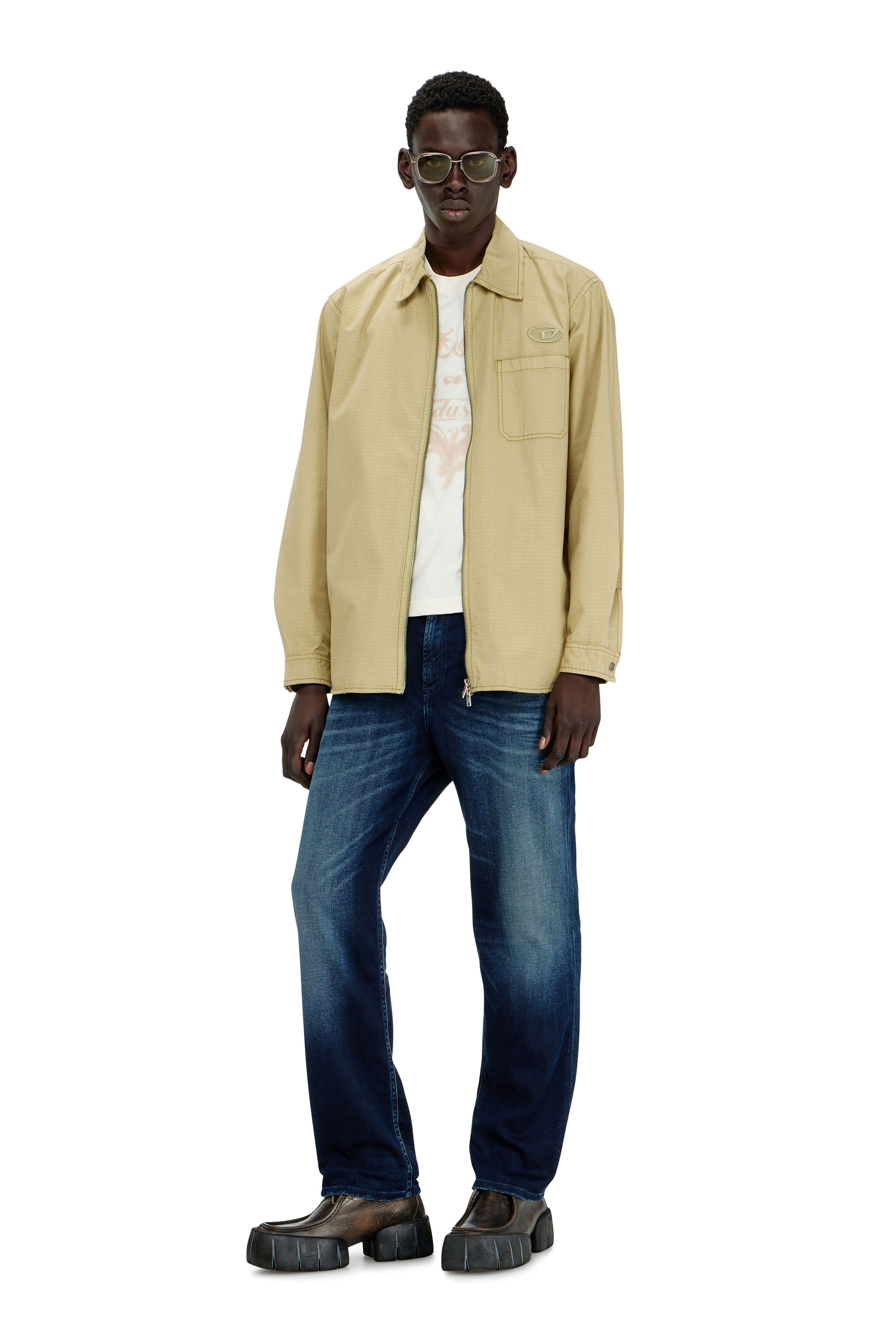 Diesel - Regular 2090 D-Veekley Joggjeans&reg; 09P93 Uomo, Blu Scuro - Image 1