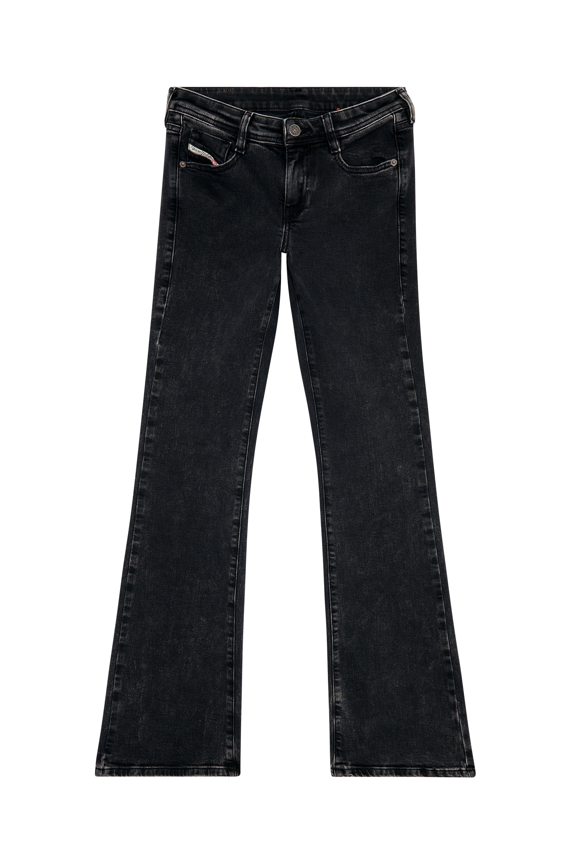 Diesel - Bootcut and Flare Jeans 1969 D-Ebbey 0ENAP, Nero/Grigio scuro - Image 6