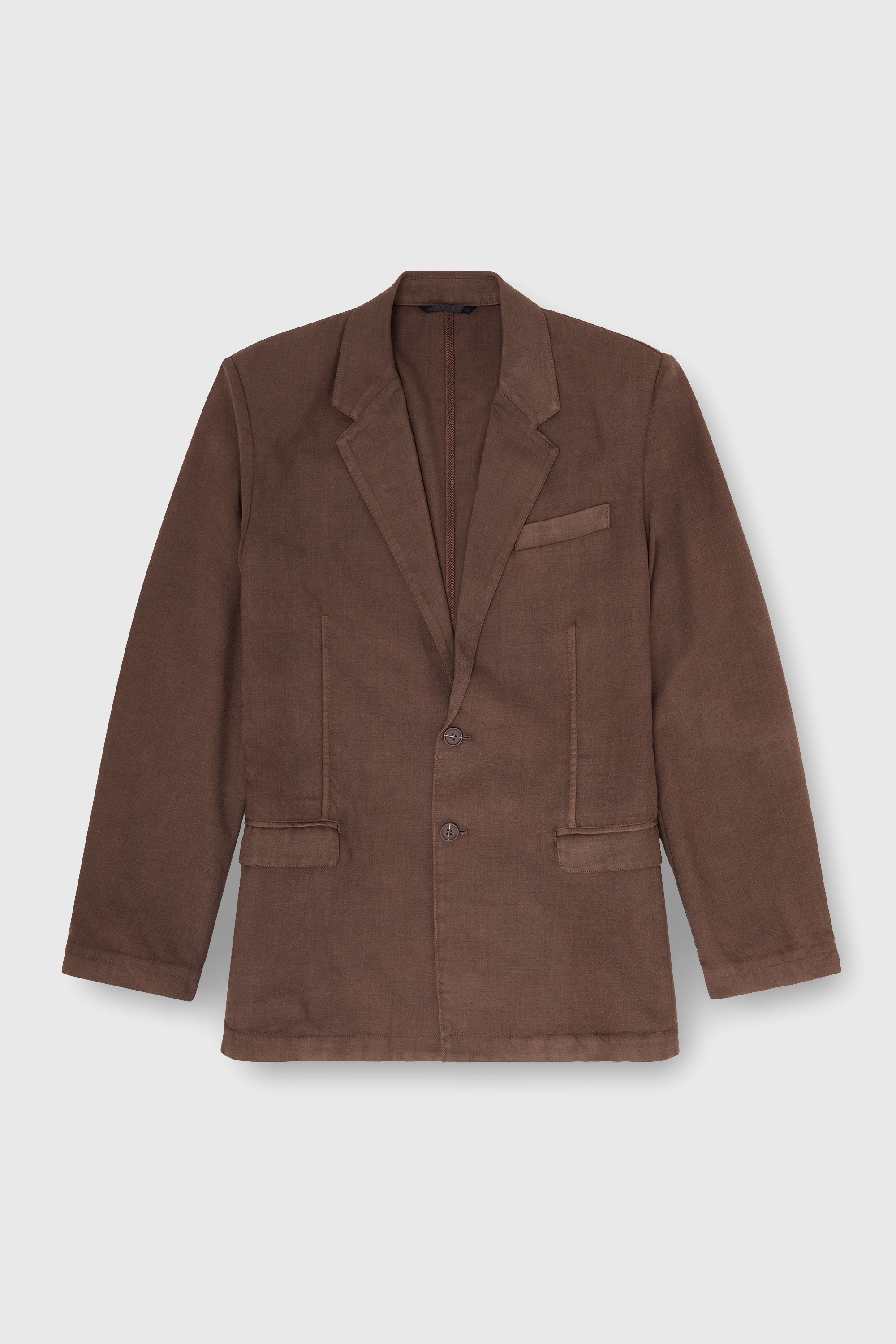 Diesel - J-CREED-AECB, Blazer in lana stretch Uomo in Marrone - 2