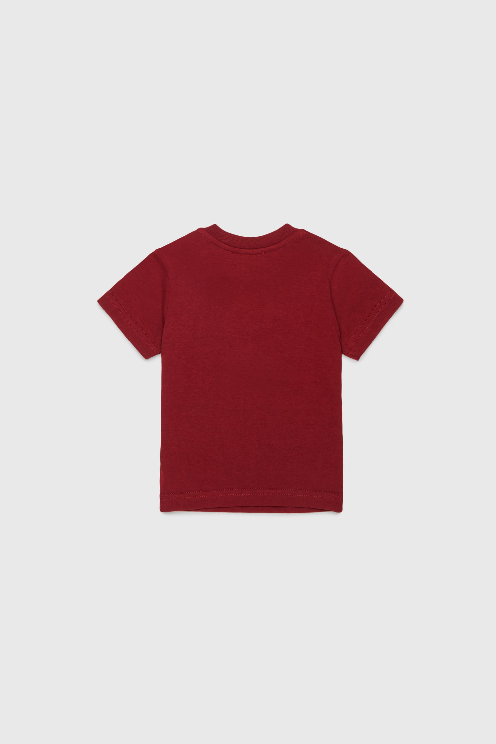 Diesel - TIELB, T-shirt in cotone con stampa Oval D Uomo in Rosso - 2