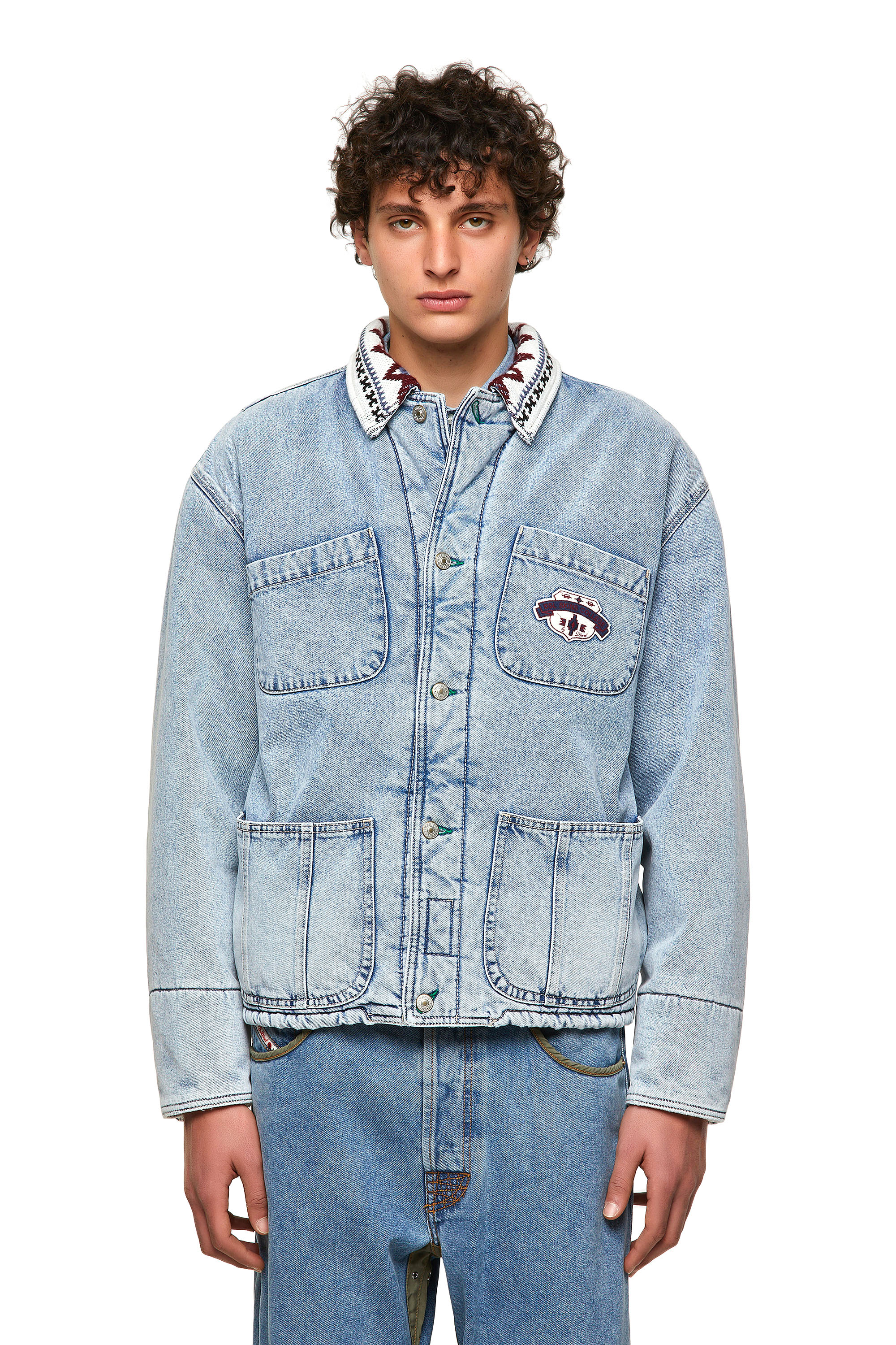 DxD-J4, Blu Chiaro - Giacche in denim