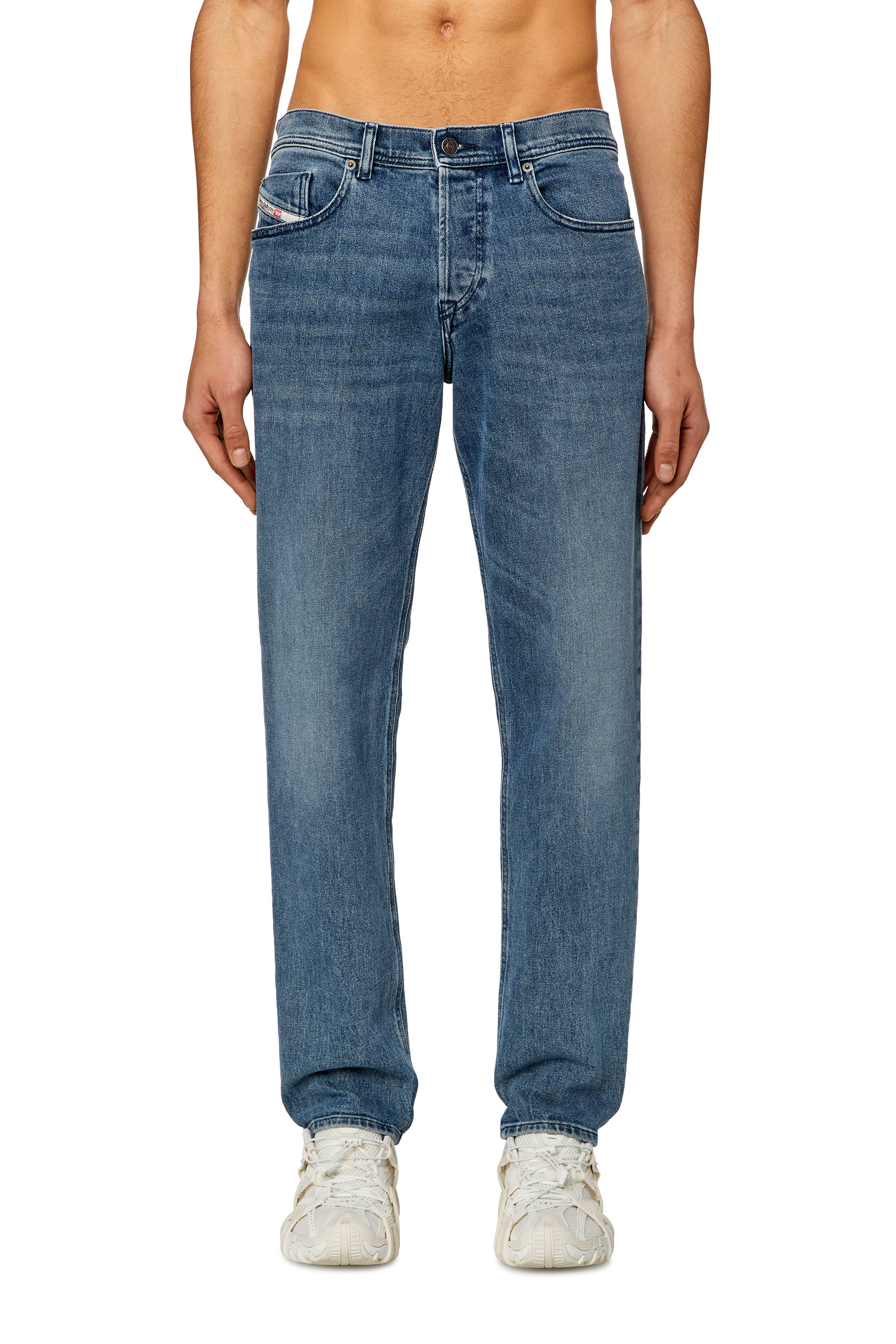 Diesel - Tapered Jeans 2023 D-Finitive 09H30, Blu medio - Image 1