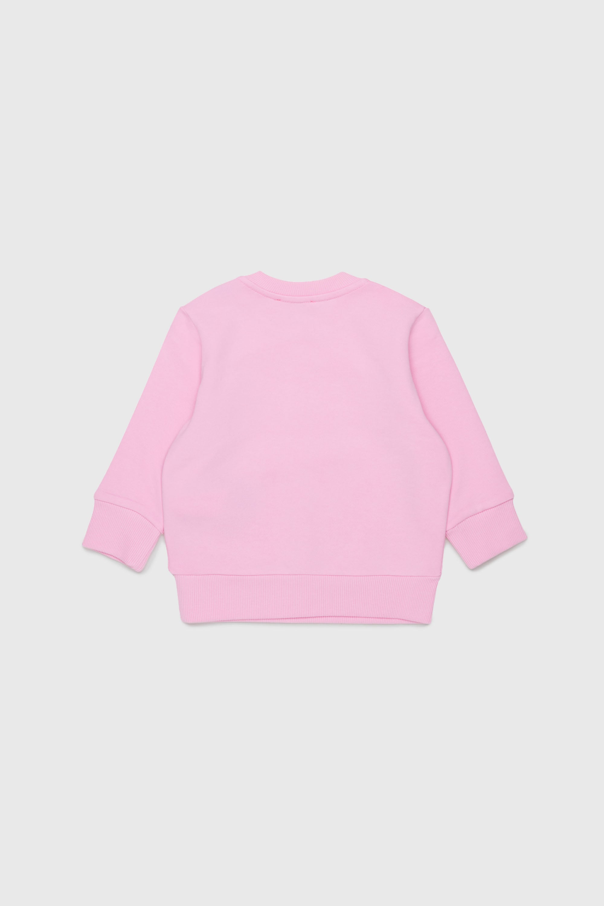 Diesel - SDSELB, Felpa in cotone con stampa logo Unisex in Rosa - 2