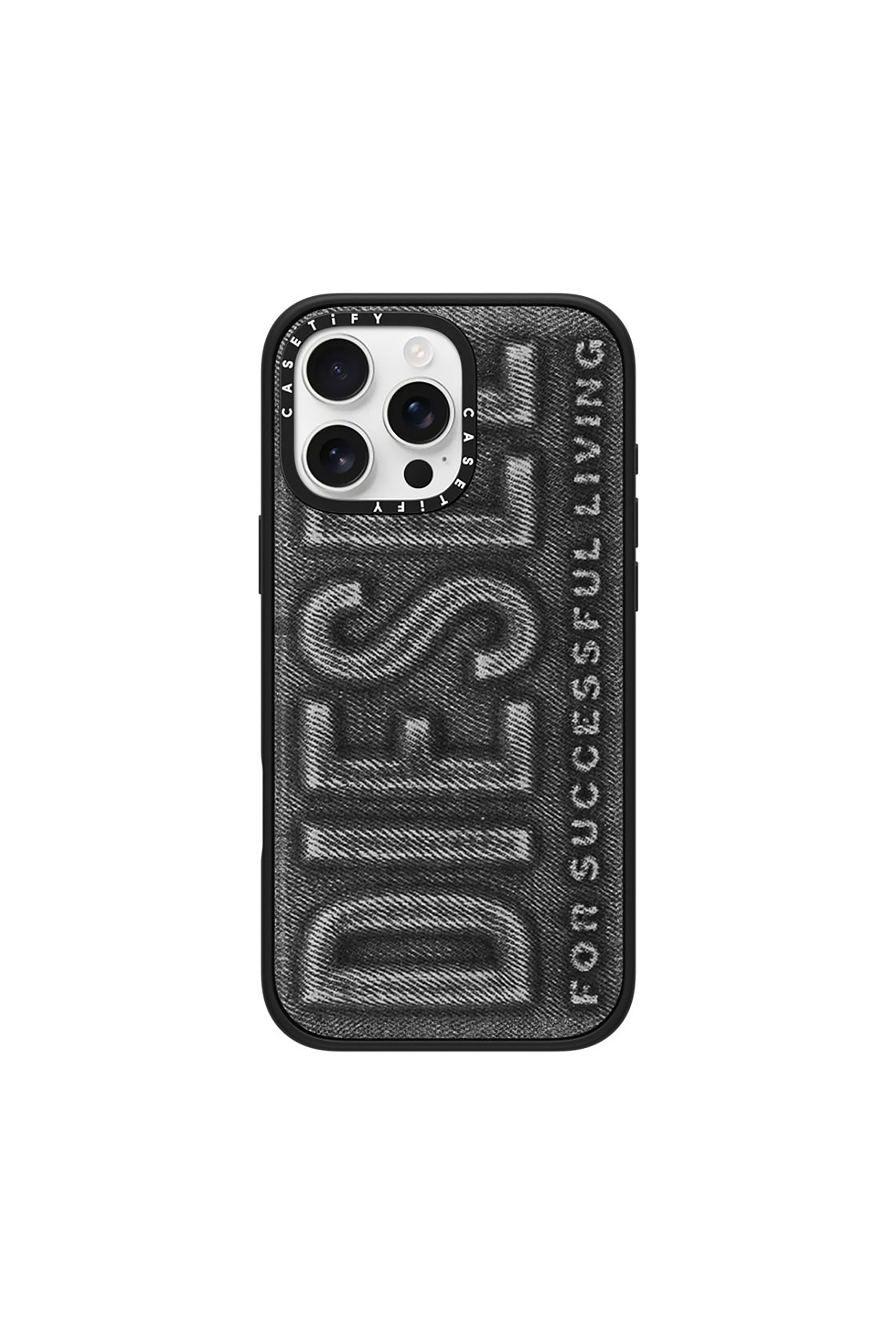 Diesel - 60560 MOULDED CASE, Custodia Biscotto impact per iPhone 16 Pro Max Unisex in Nero - 1