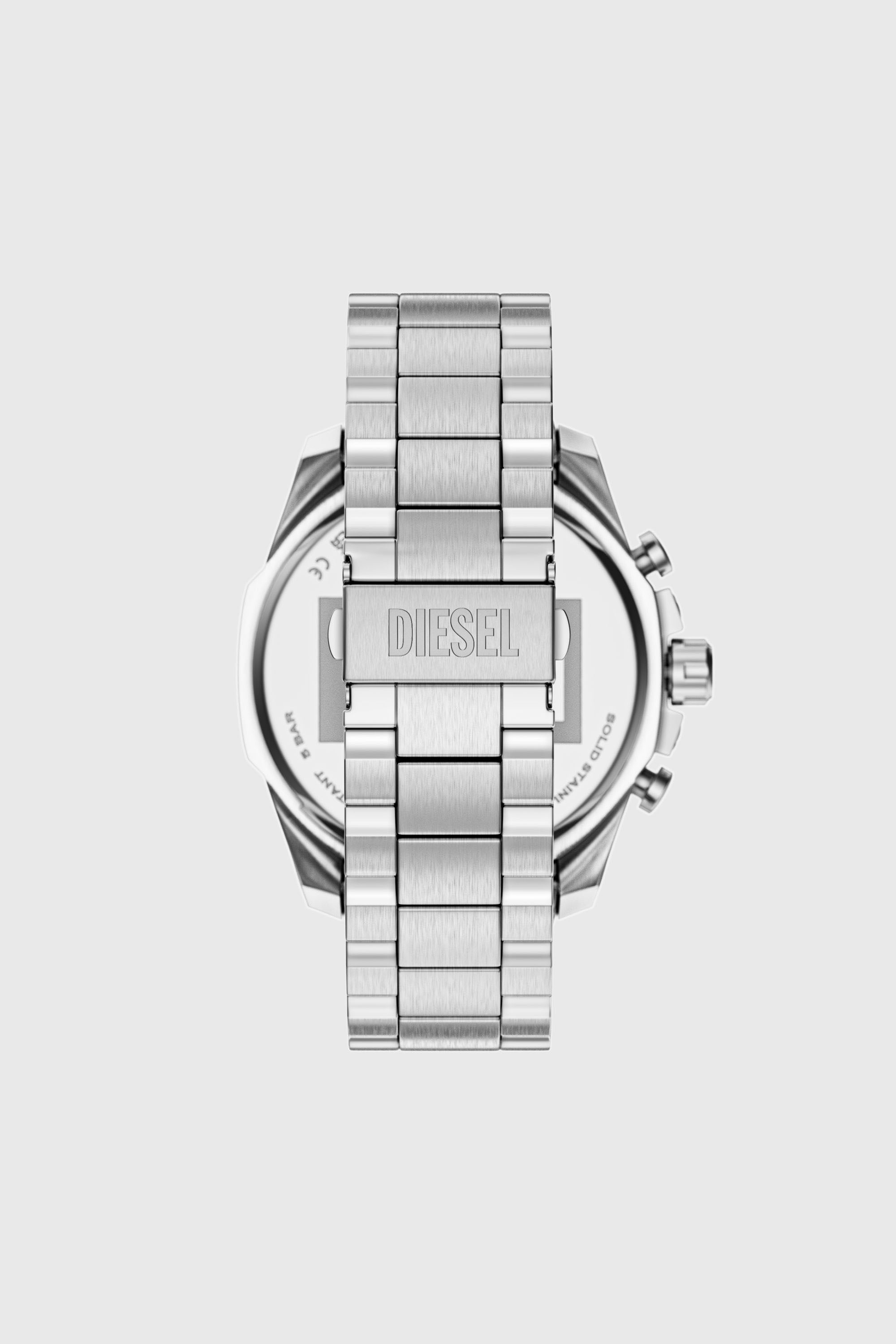 Diesel - DZ4702 WATCH, Orologio Mega Chief Slim in acciaio inossidabile Uomo in Argento - 2