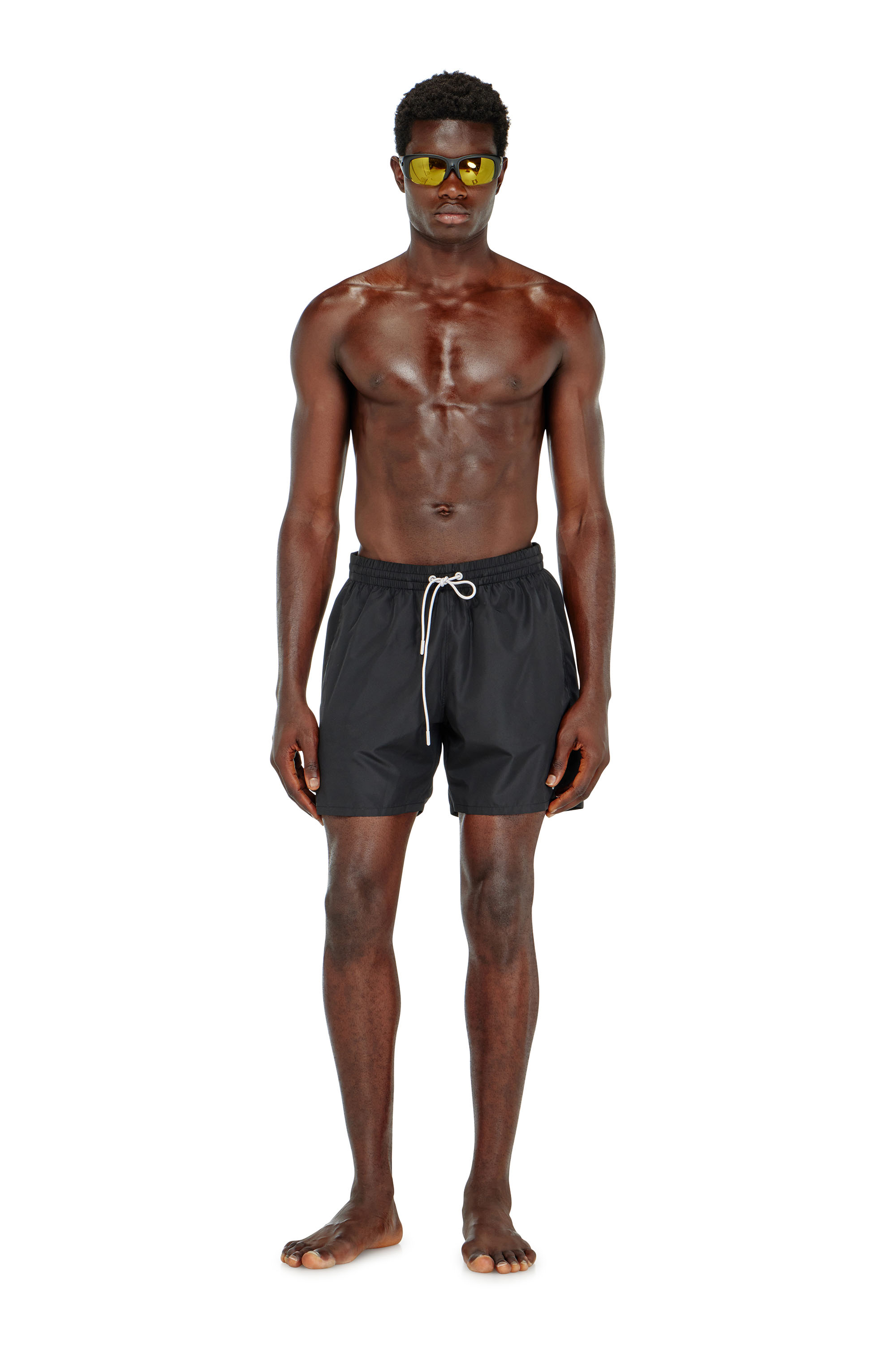 Diesel - GEORGE-41-UTLT, Costume da bagno con logo Oval D metallizzato Uomo in ToBeDefined - 1