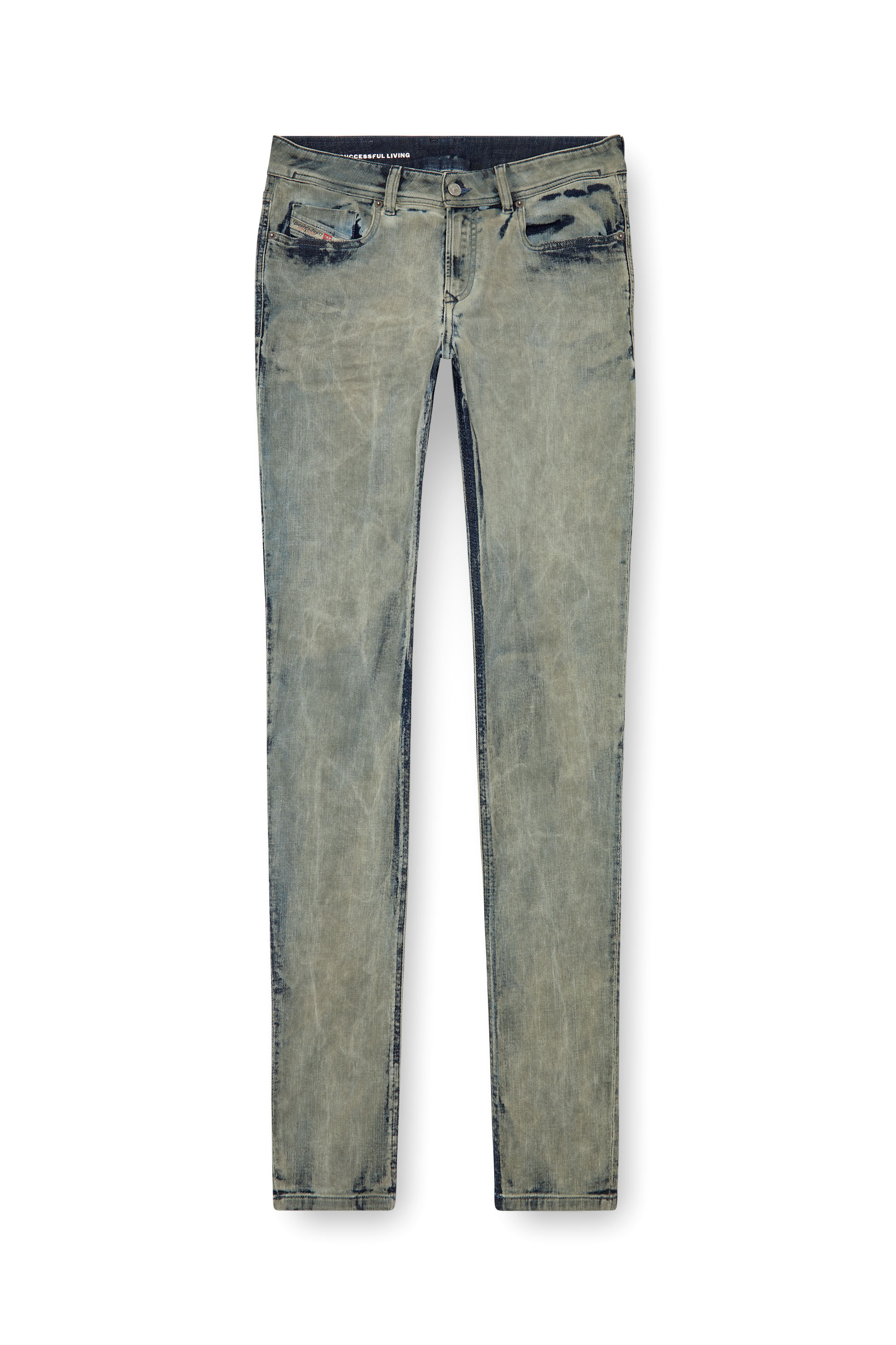 Diesel - Skinny Jeans 1979 Sleenker 068ND Uomo, Blu Scuro - Image 3