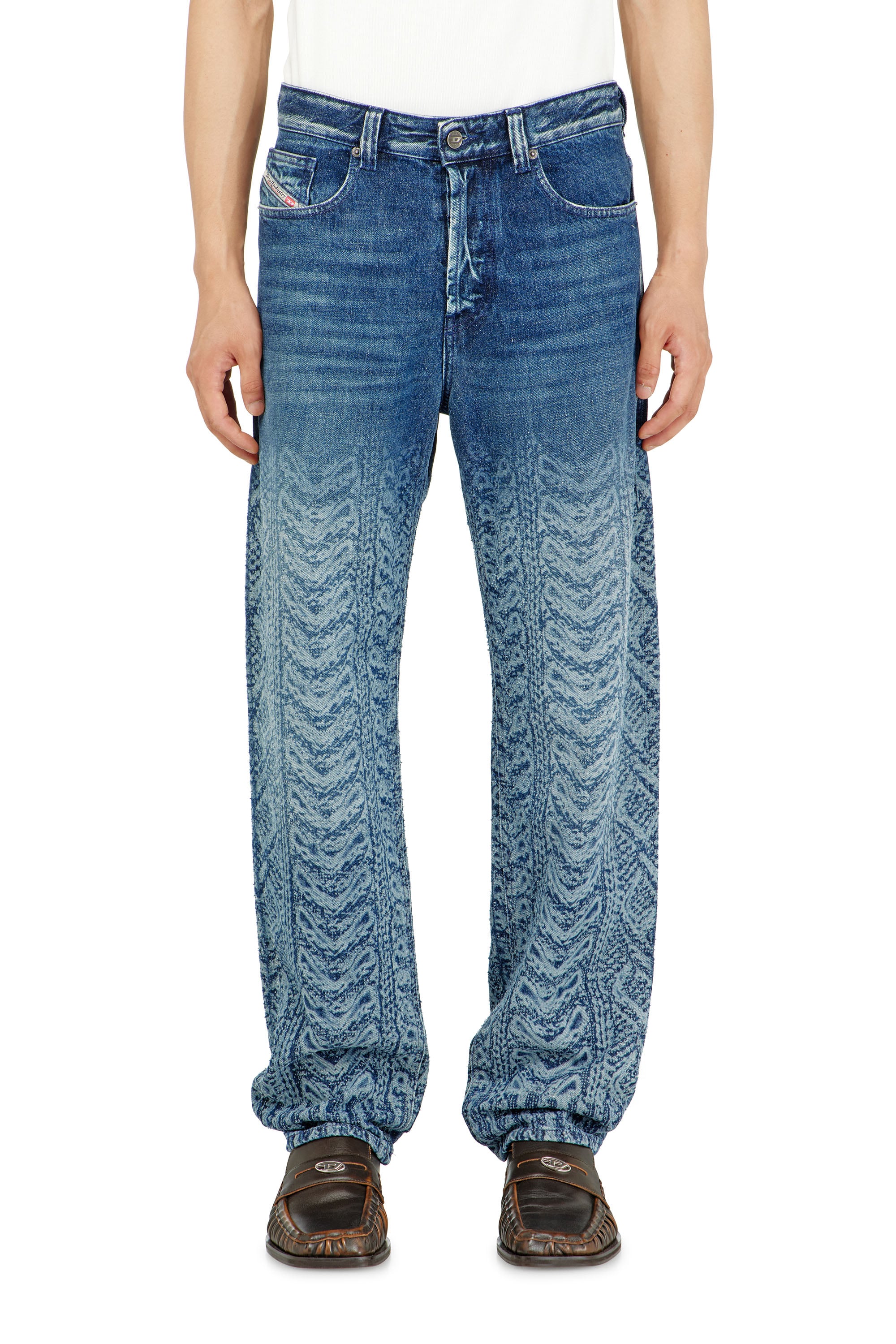 Diesel - Regular Jeans 2024 D-Macs 007EV Uomo, Blu Scuro - Image 2