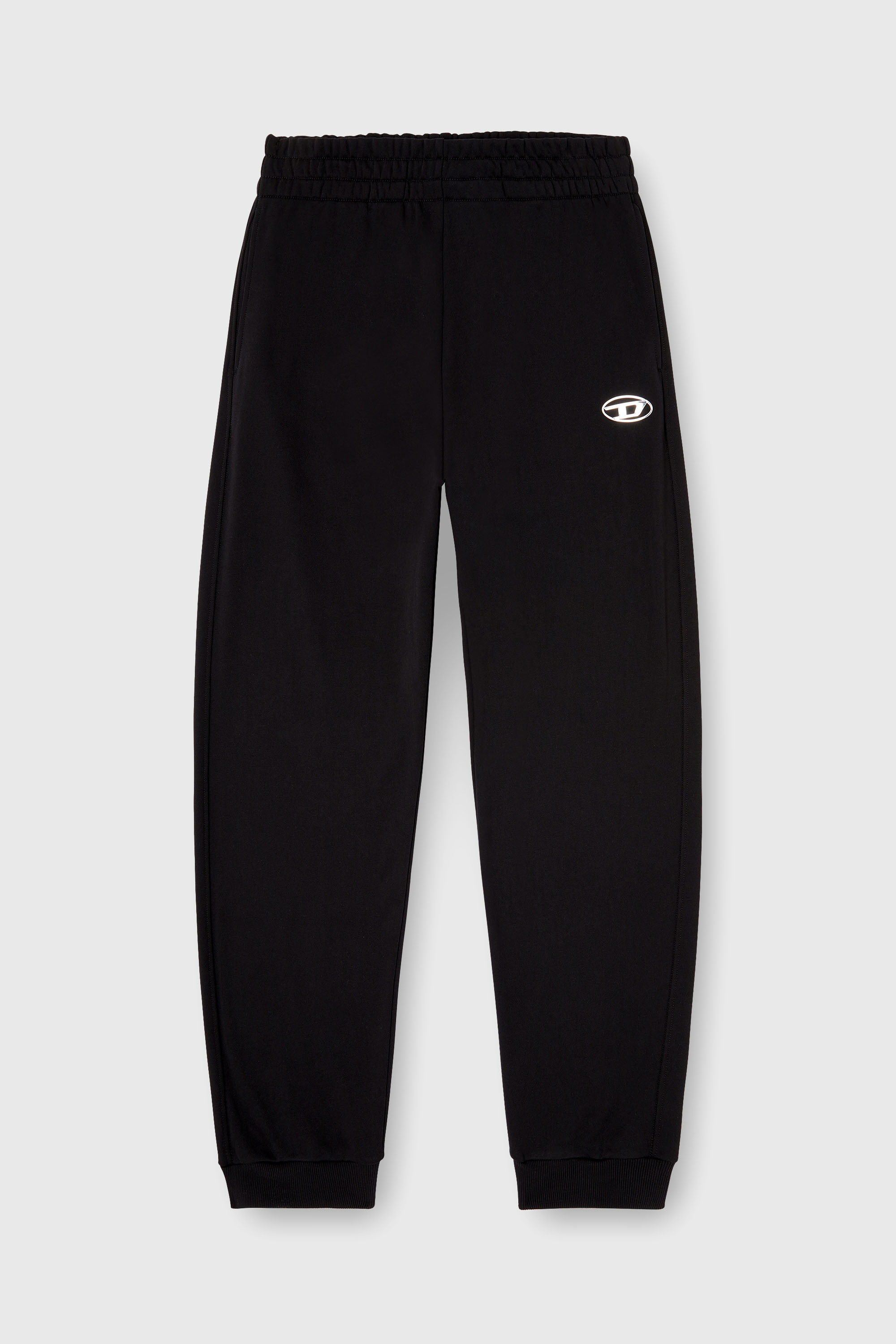 Diesel - P-MARKY-OD, Pantaloni con Oval D metallizzato Uomo in Nero - 2