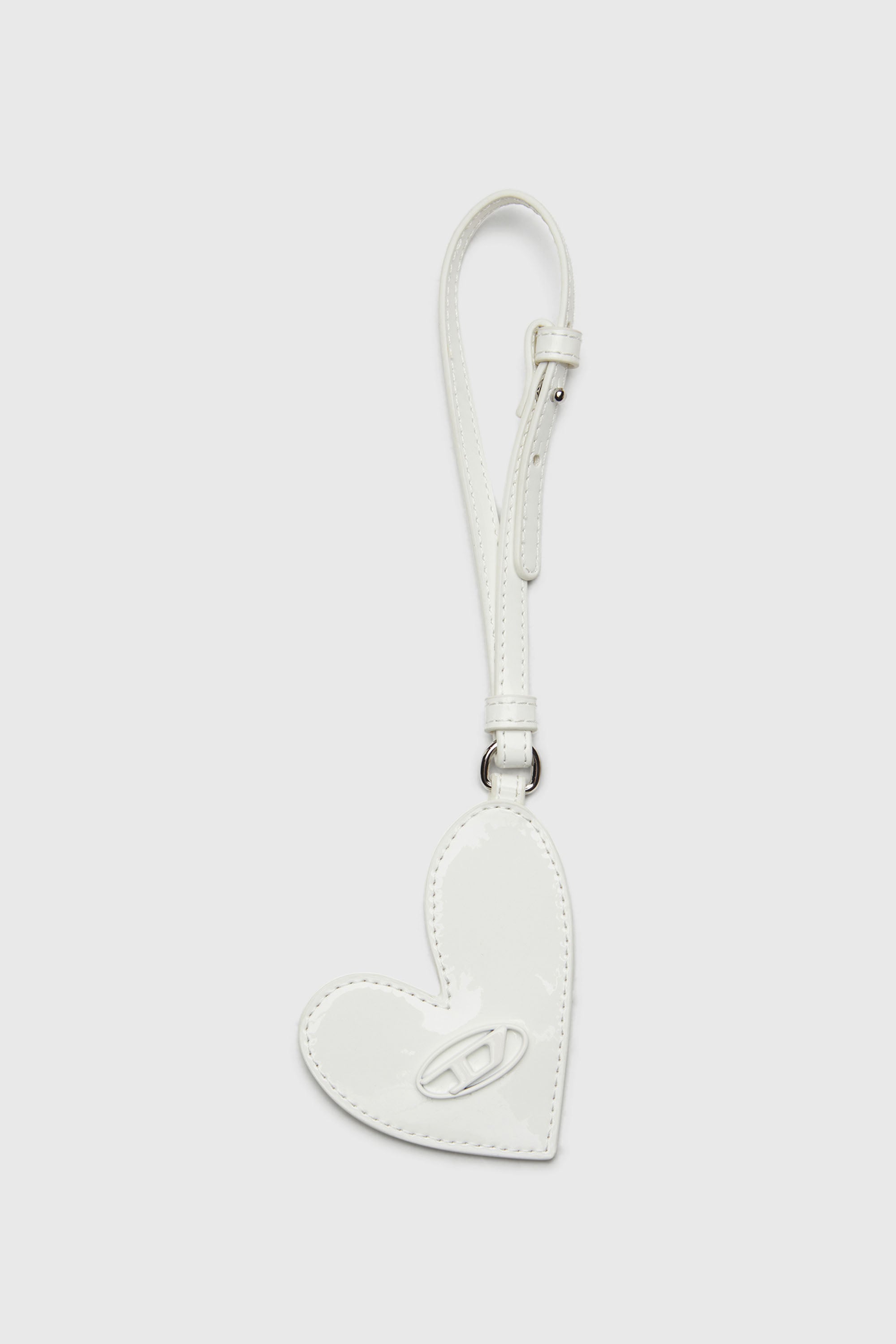 Diesel - PLAY MIRROR, Woman's Mirror charm with glossy finish in White - 1