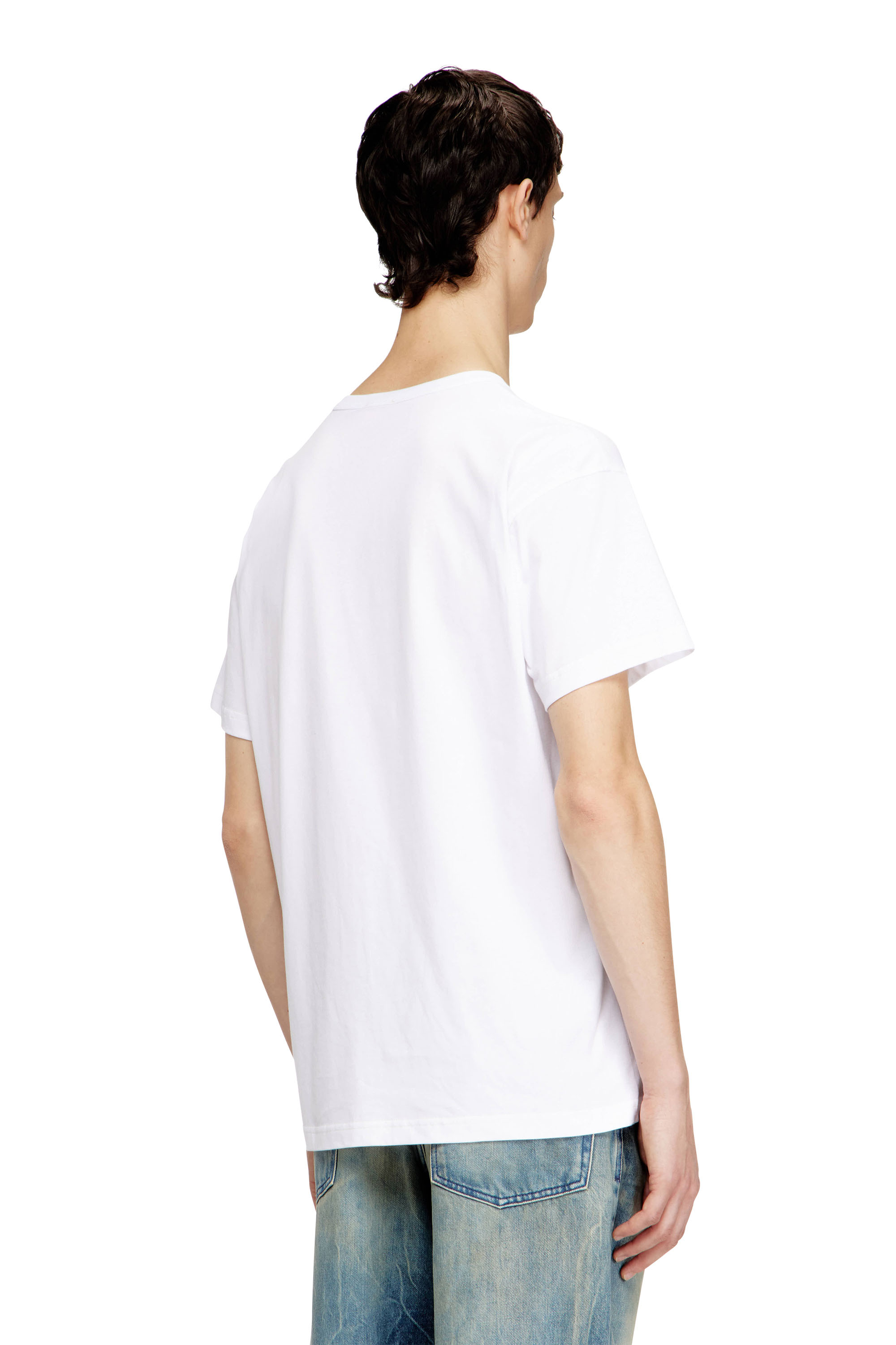 Diesel - T-NORM-FROG, T-shirt con stampa di rana e logo Uomo in ToBeDefined - 4