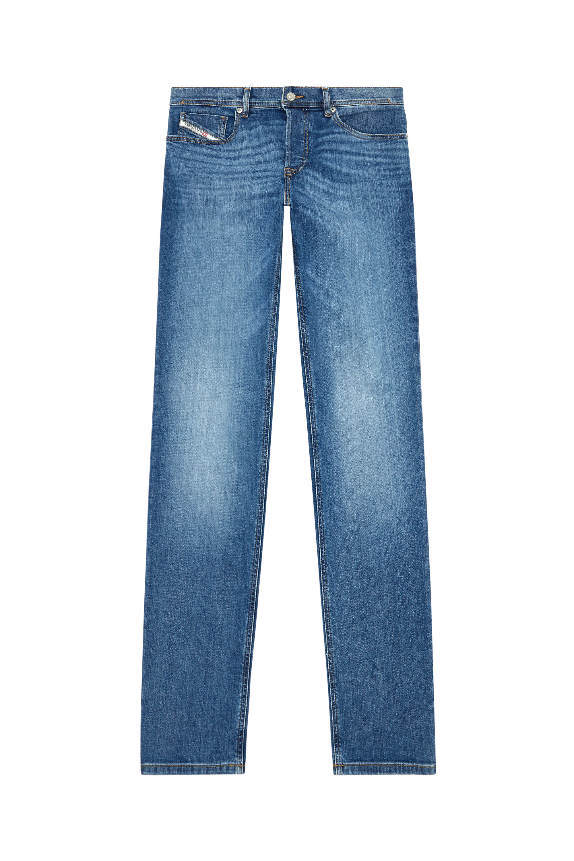 Diesel - Regular Jeans 2023 D-Finitive 0KIAL Uomo, Blu Chiaro - Image 5