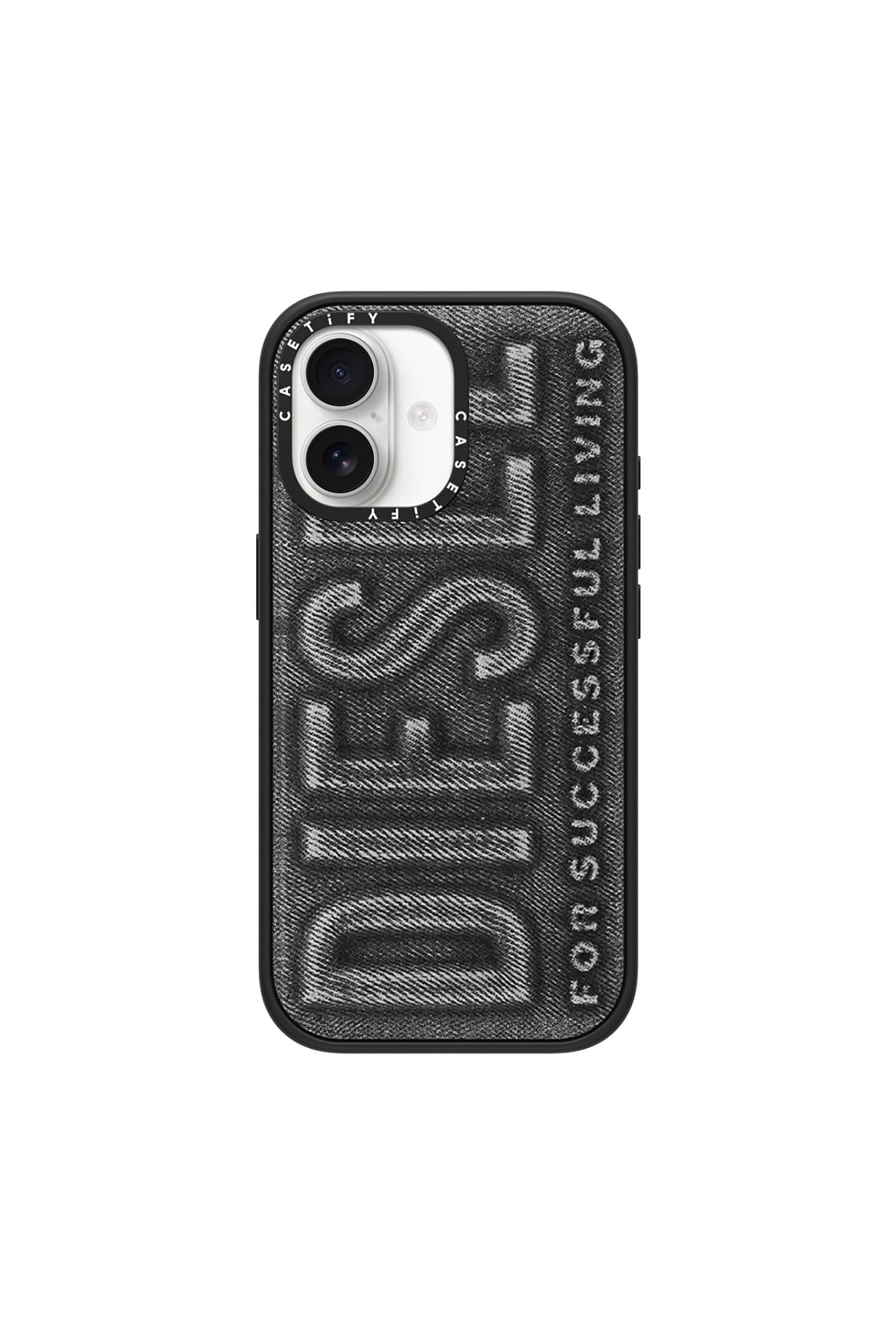 Diesel - 60559 MOULDED CASE, Custodia Biscotto impact per iPhone 17 Unisex in Nero - 1