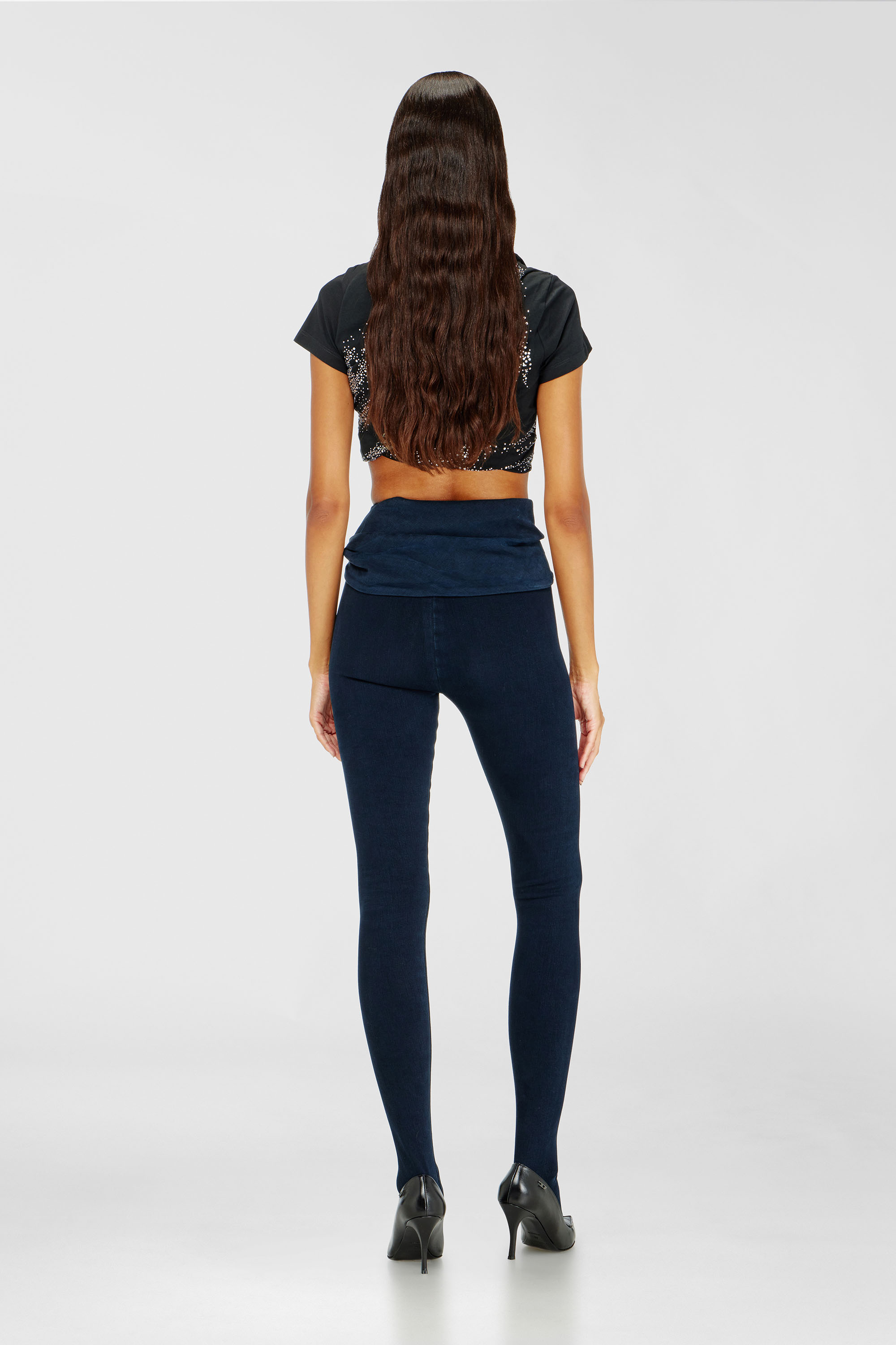 Diesel - Woman's Skinny Jeans D-Velly 09R36, Dark Blue - 3