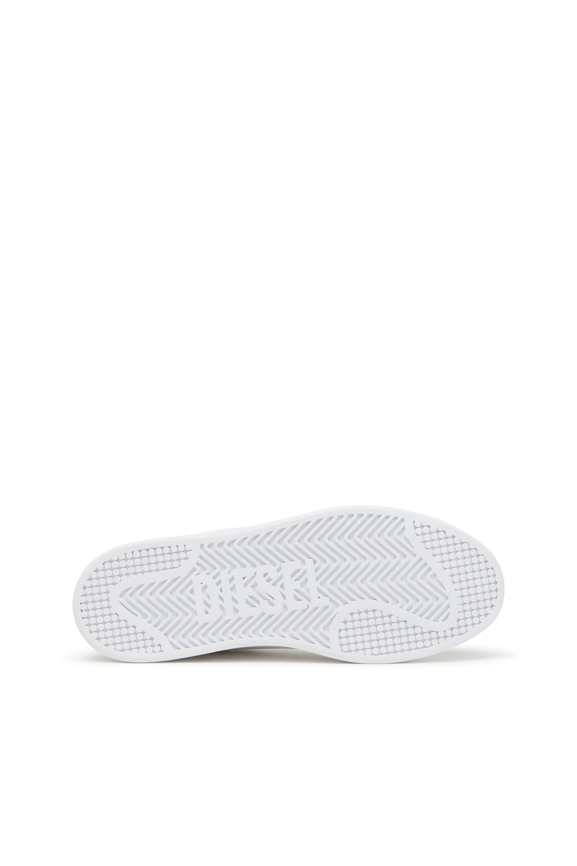 Diesel - S-DAKOTA LOW W, S-Dakota-Sneaker in pelle con logo perforato Donna in Bianco - 4