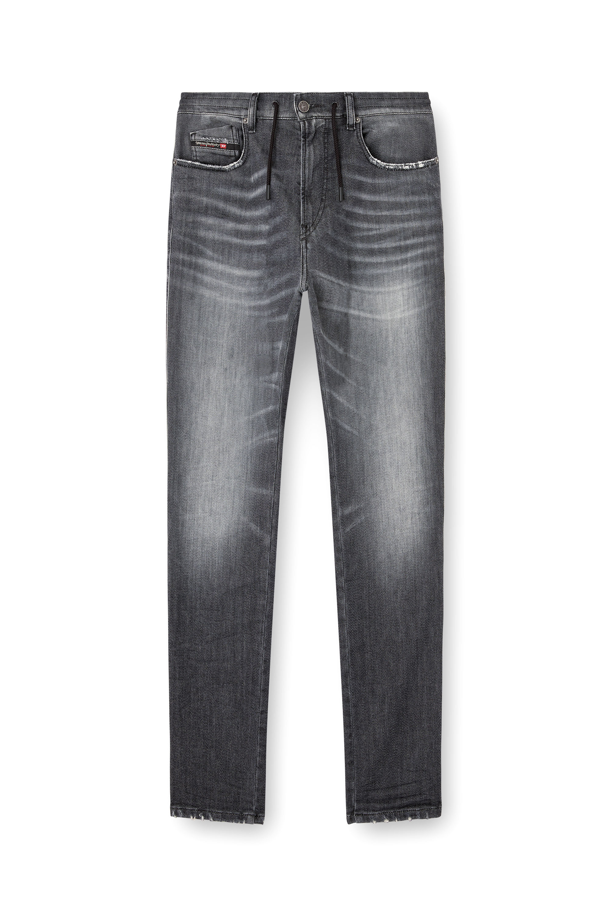Slim 2062 D-Strukt Joggjeans® 09M67, Nero/Grigio scuro Diesel - Slim 2062 D-Strukt Joggjeans® 09M67 Uomo, Nero/Grigio scuro - Image 2