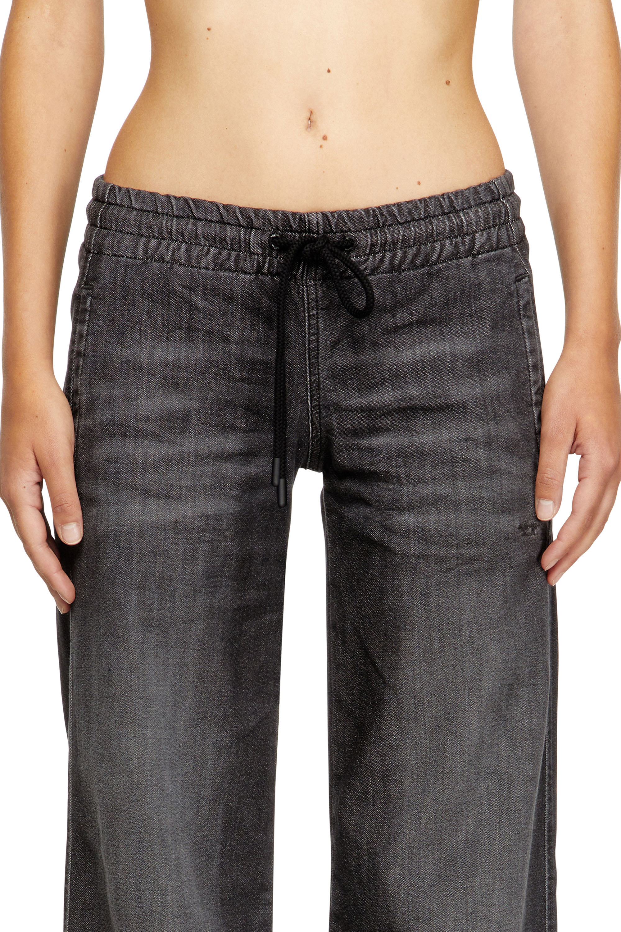 Relaxed 2078 D-Ainty Joggjeans® 09M66, Nero/Grigio scuro Diesel - Relaxed 2078 D-Ainty Joggjeans® 09M66 Donna, Nero/Grigio scuro - Image 5