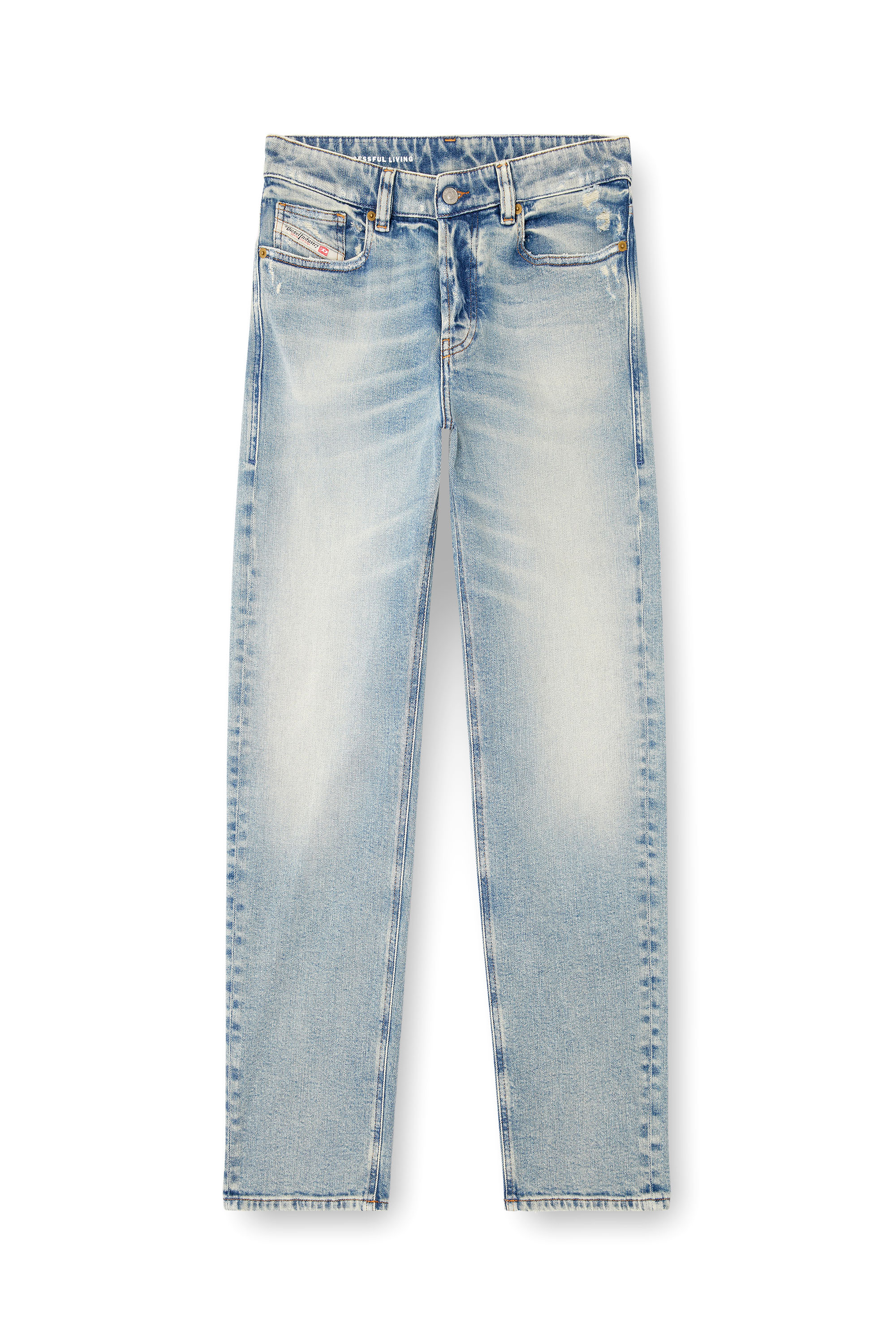 Diesel - Woman's Regular Jeans 1988 D-Ark 09M21, Light Blue - 3