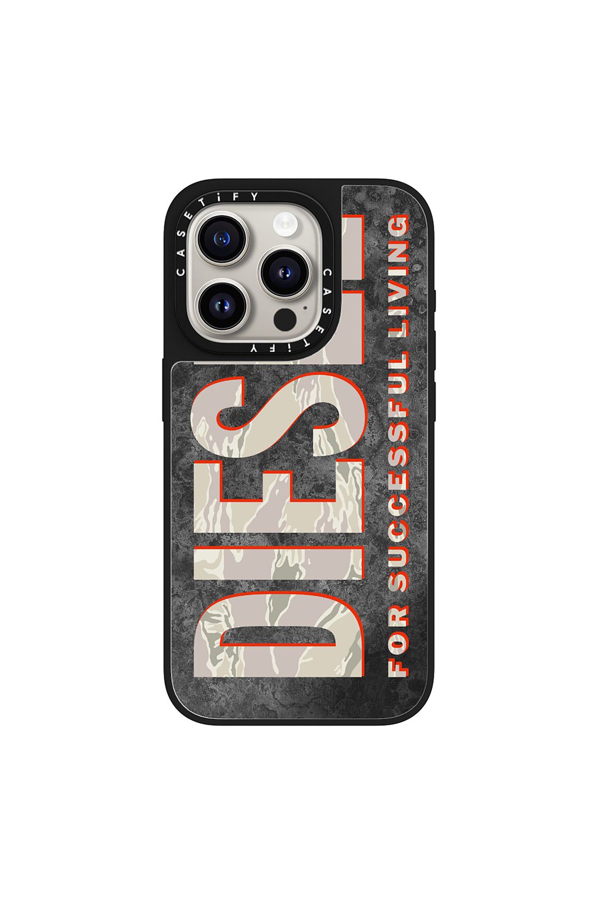 Diesel - 60328 CASETIFY MOULDED CASE, Custodia MagSafe iPhone 15 Pro Unisex in Multicolor - 1