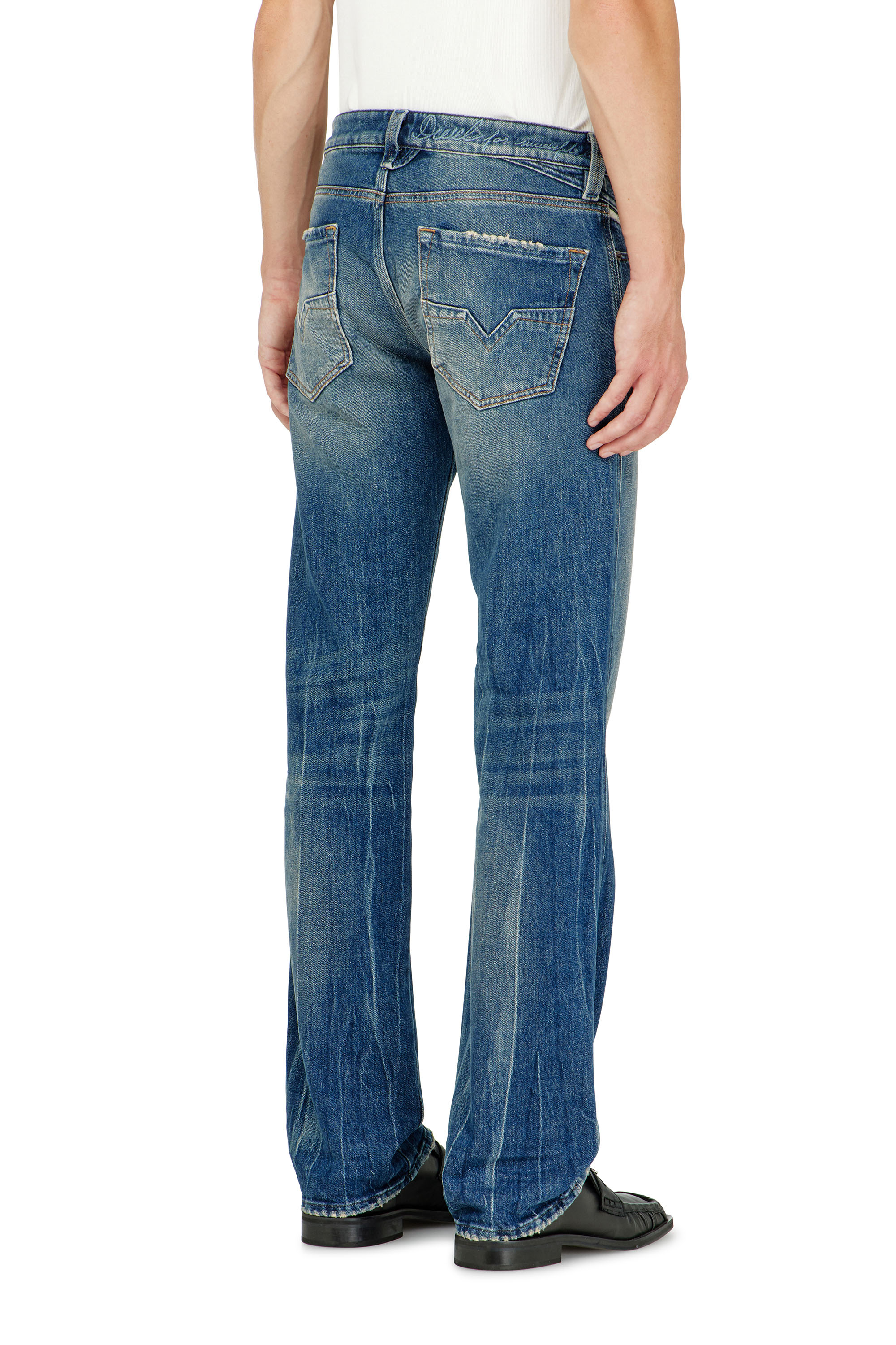Diesel - Regular Jeans 1985 Larkee 09Q27 Uomo, Blu medio - Image 5