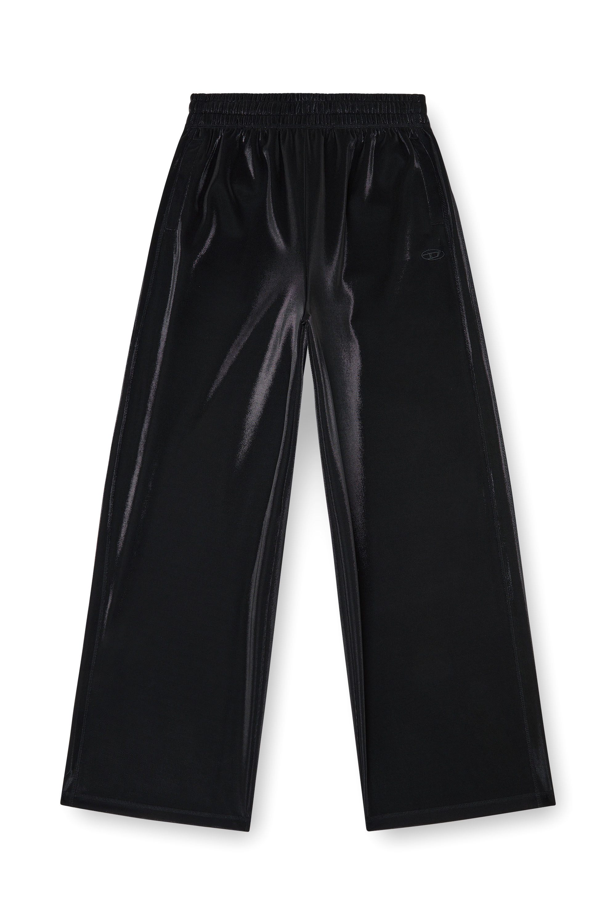 Diesel - P-ROSY, Pantaloni da tuta in piquet lucido Donna in ToBeDefined - 4