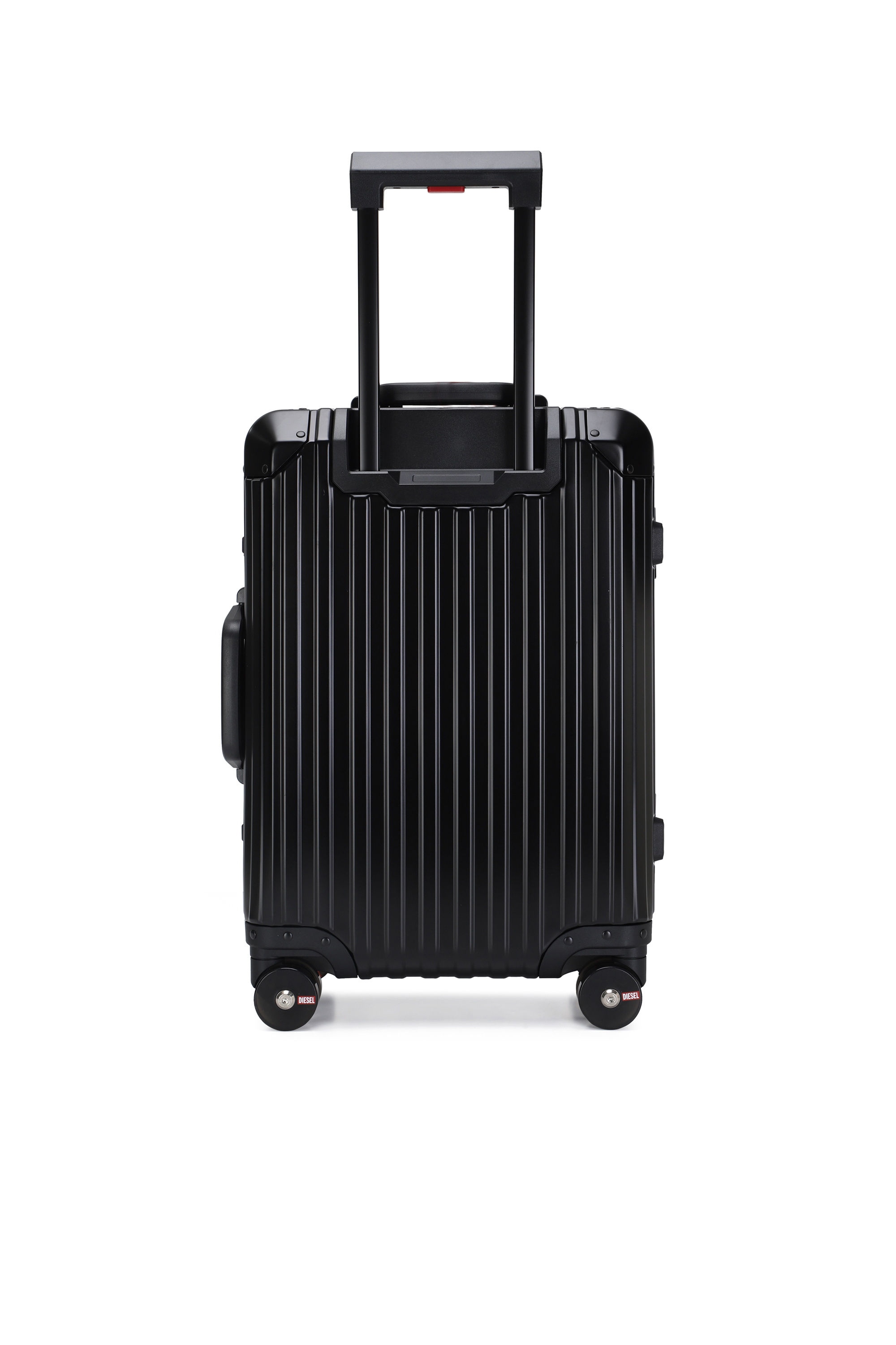 Diesel - DIESEL ALUMINUM TROLLEY- DSL002, Valigia in alluminio taglia S Unisex in Nero - 2