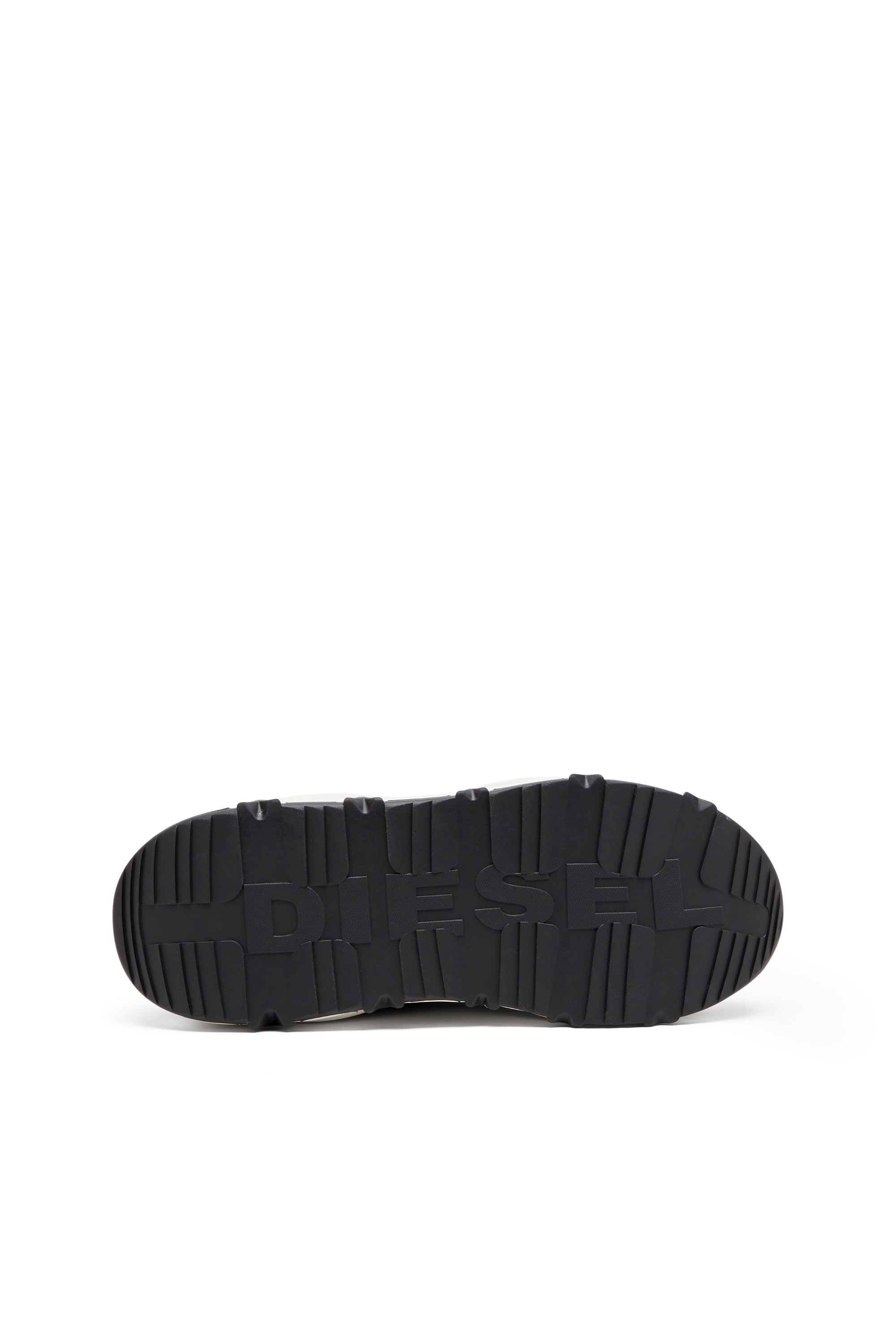 Diesel - S-SAVANNAH W, Sneaker platform in rete e suede Donna in Nero - 4