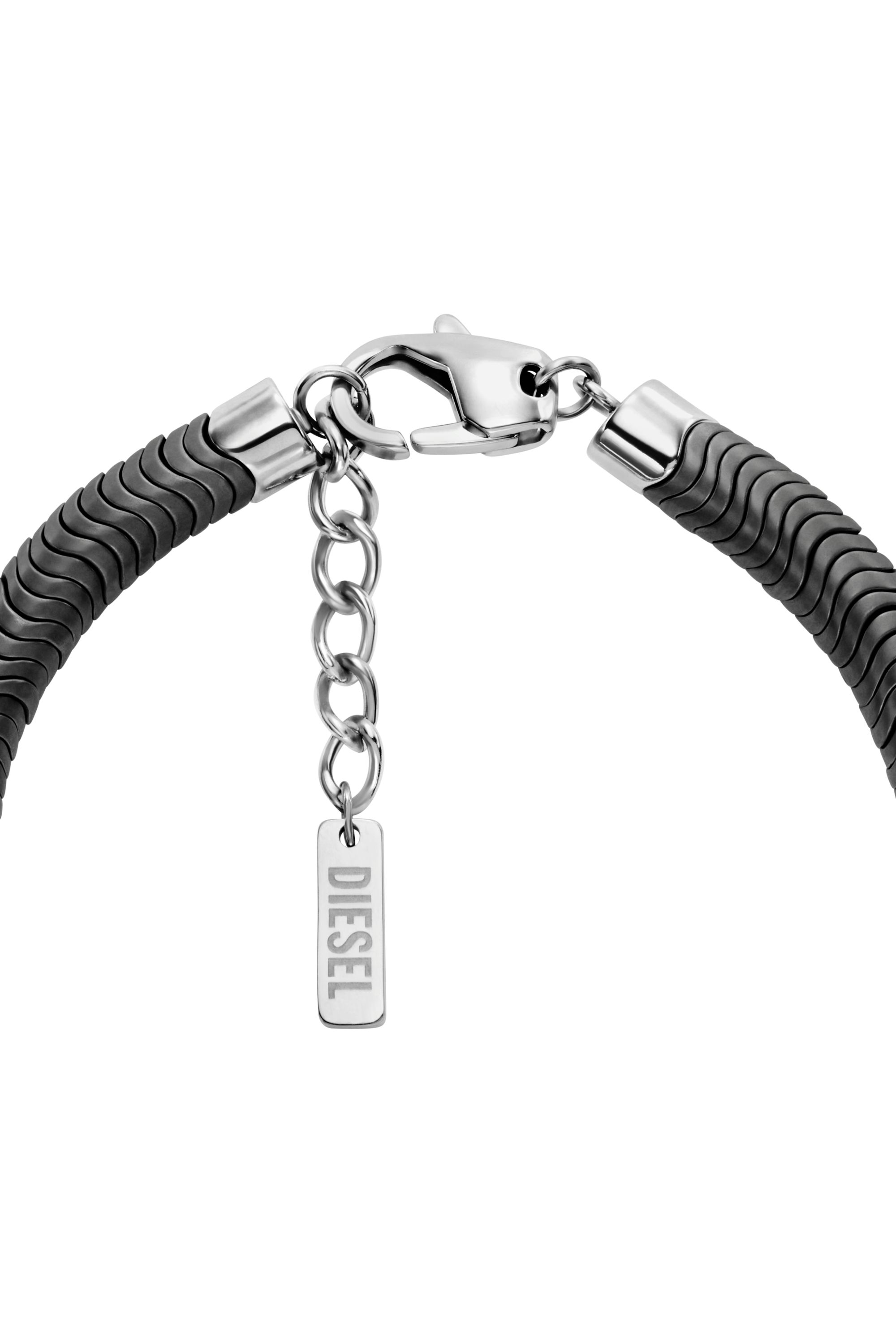 Diesel - DX1573931 JEWEL, Bracciale di perline in ematite Unisex in Argento - 2