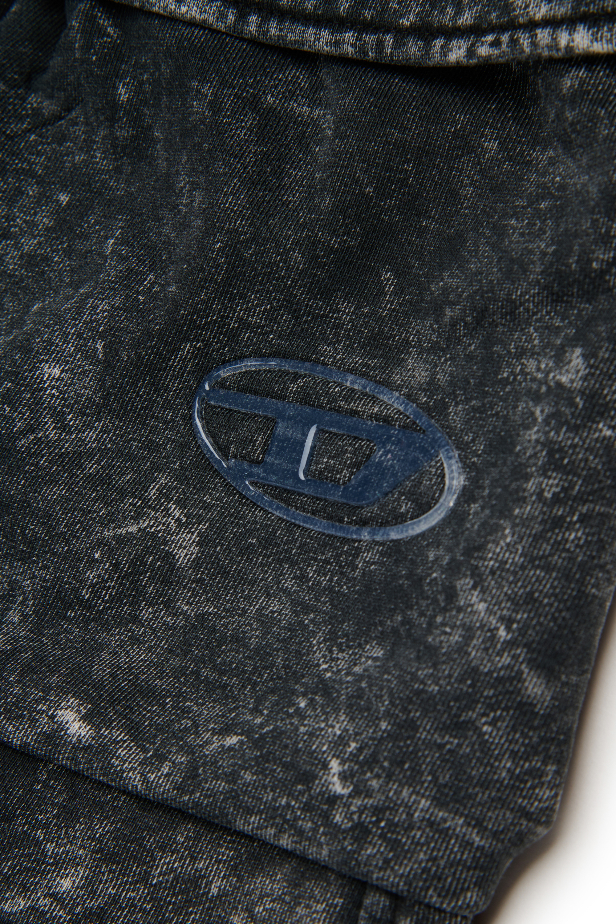 Diesel - GIONA, Gonna in cotone con tasche cargo Donna in Nero - 4