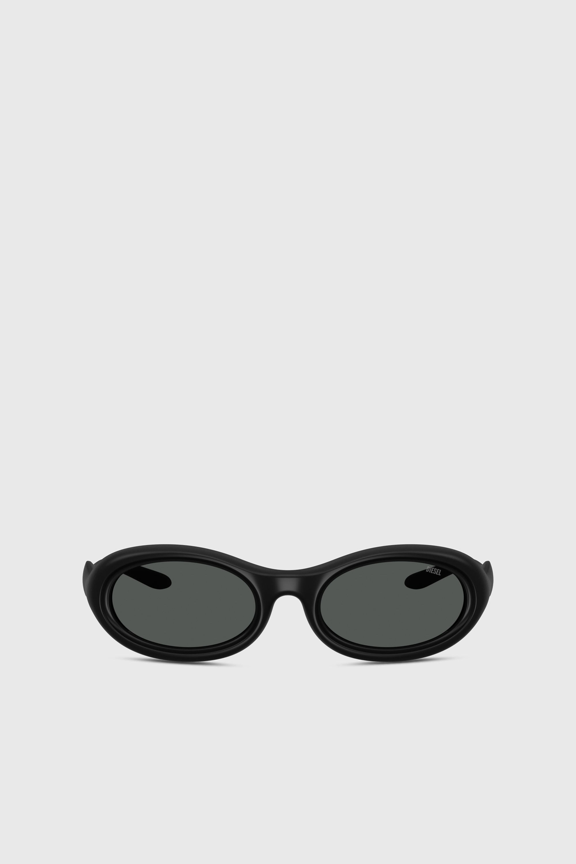 Diesel - 0DL3011U, Occhiali da sole ovali Unisex in Nero - 1
