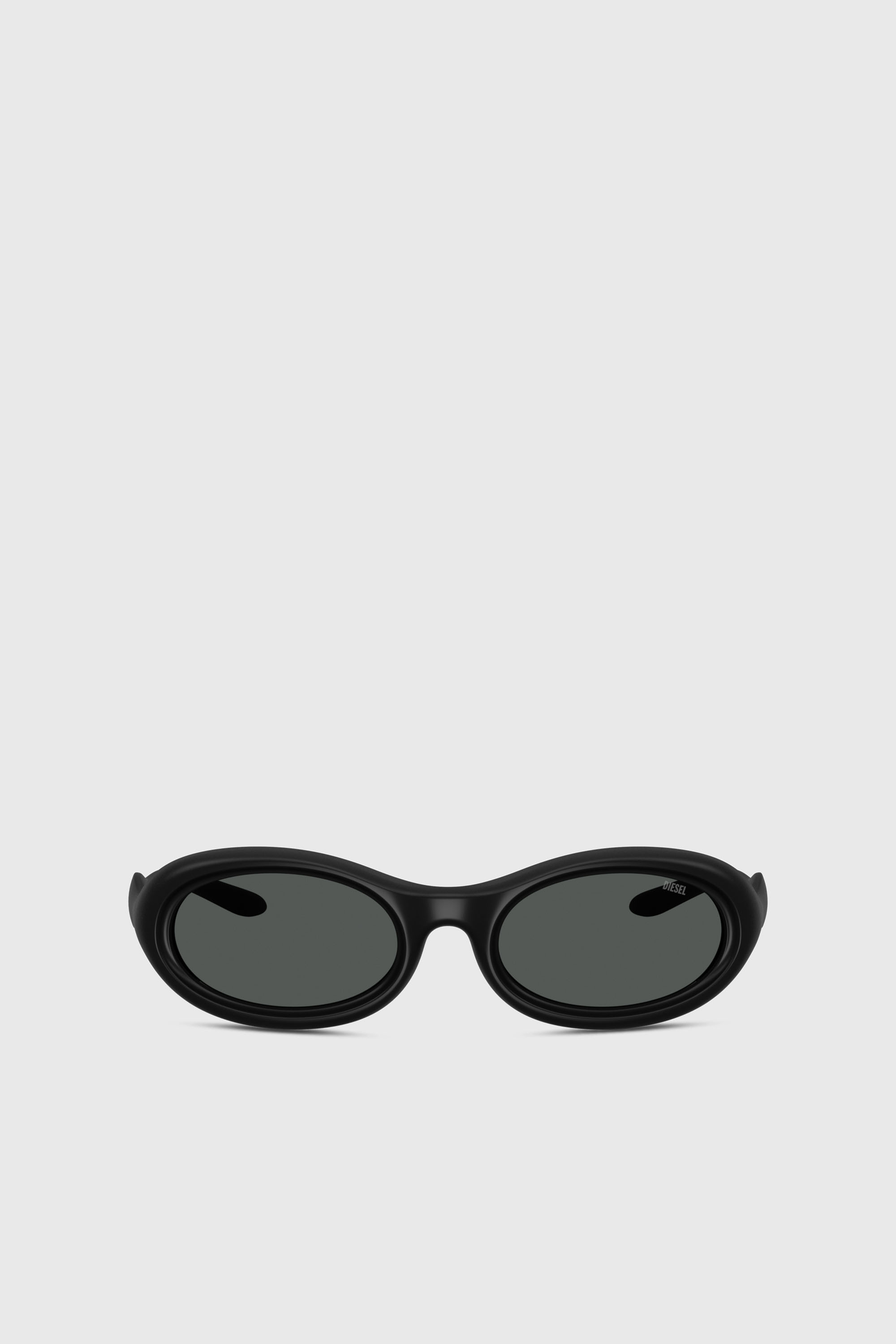 Diesel - 0DL3011U, Occhiali da sole ovali Unisex in Nero - 1