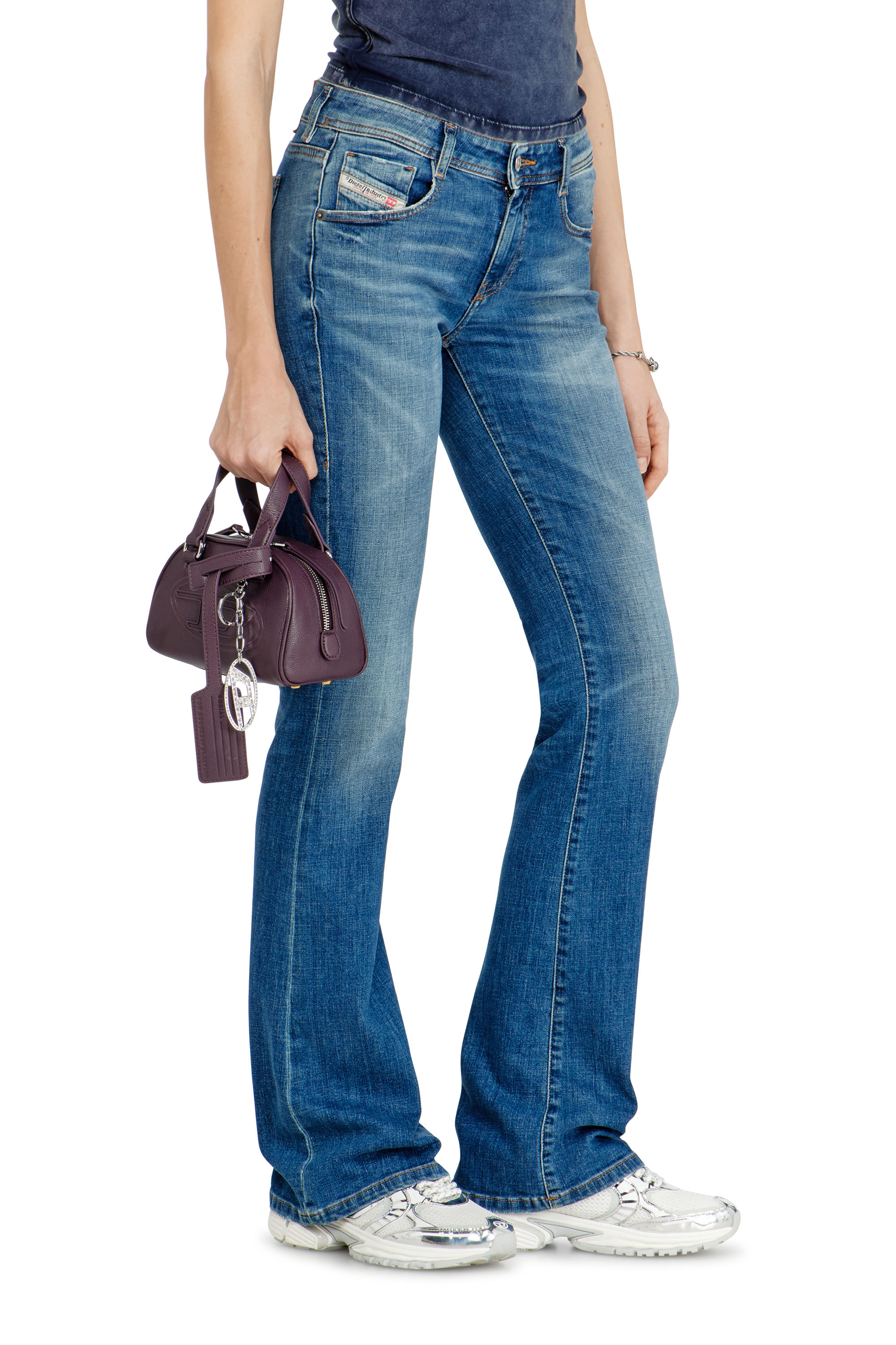 Diesel - Bootcut Jeans 1969 D-Ebbey 09J33 Donna, Blu medio - Image 7