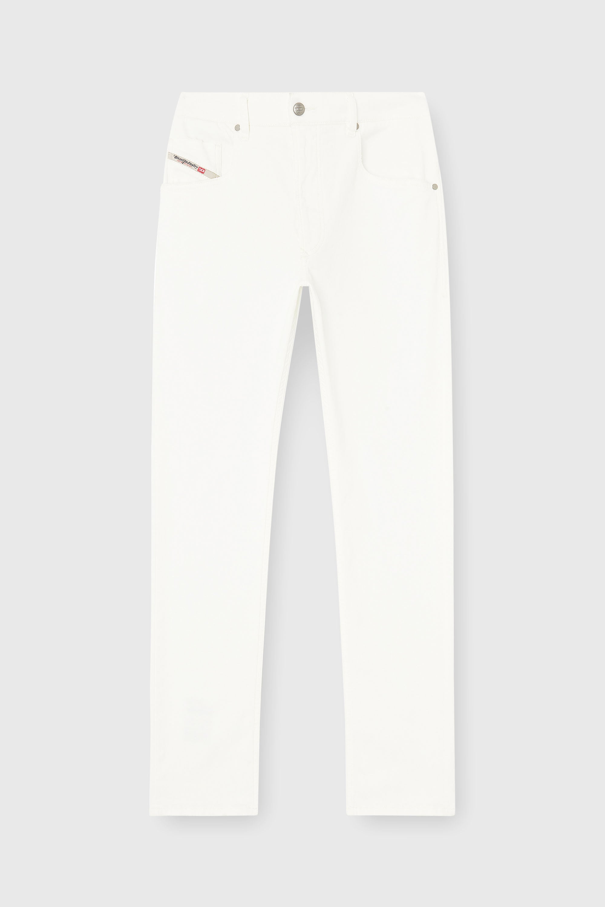 Diesel - Regular 2032 D-Krooley-BW Joggjeans&reg; 068HX Uomo, Bianco - Image 2