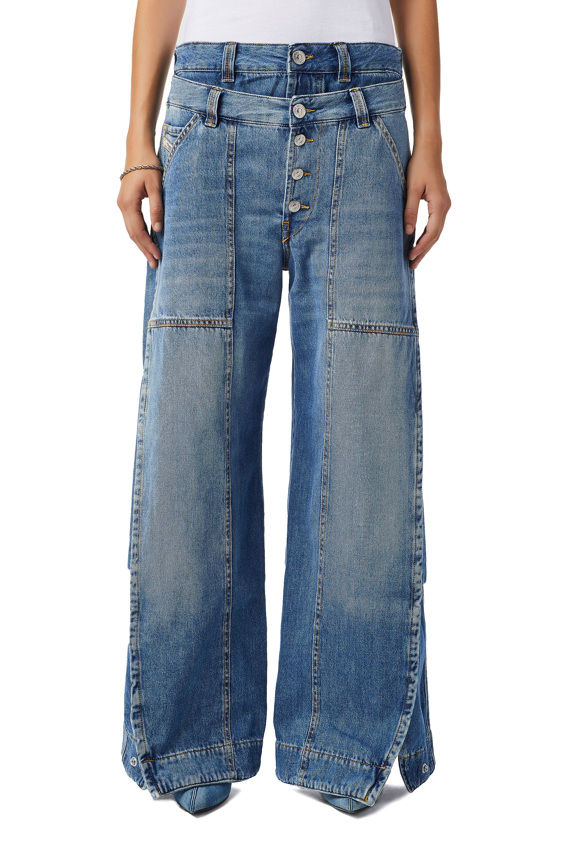D-Laly 0AFAM, Blu medio - Jeans