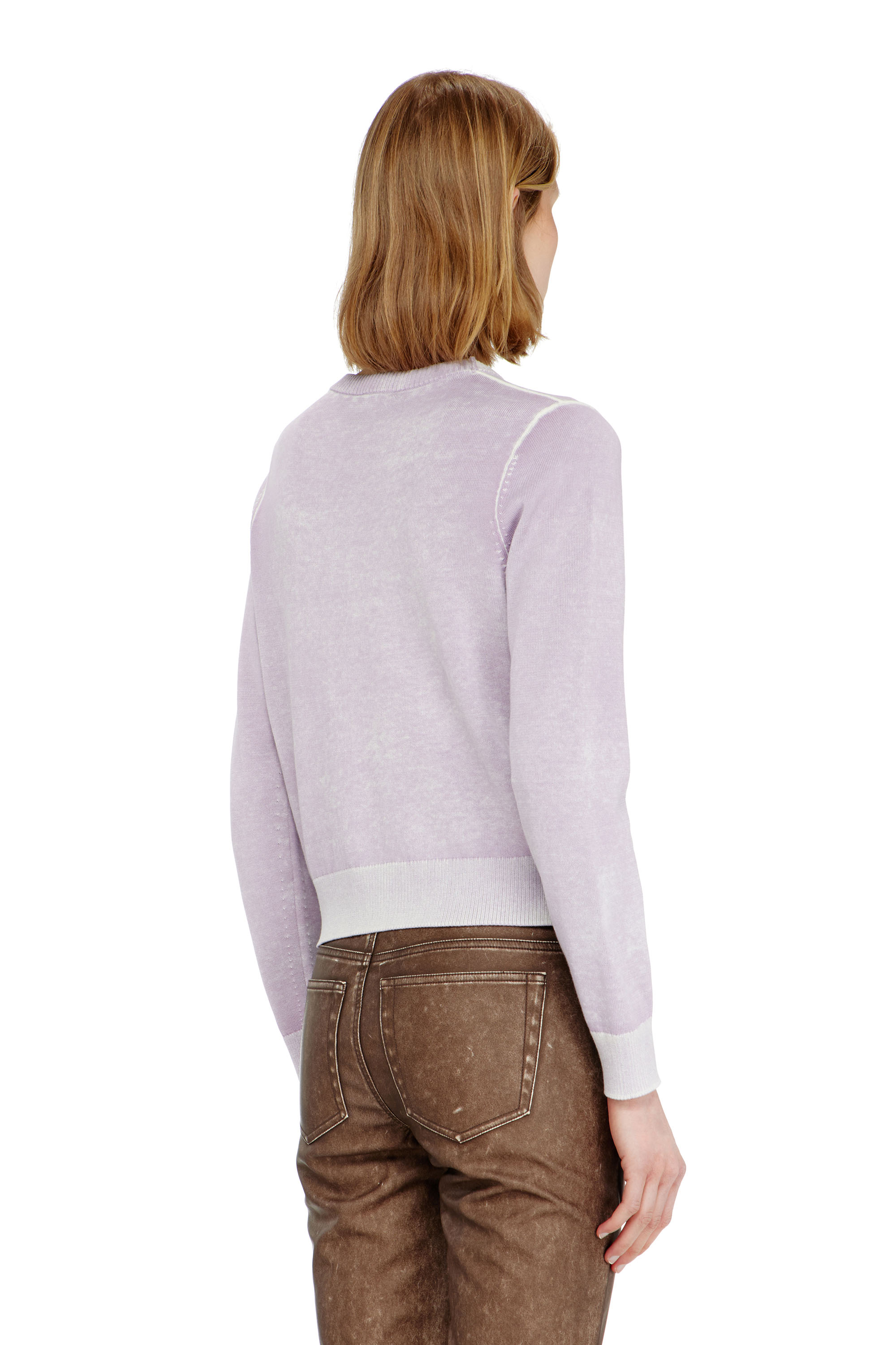 Diesel - M-LOVRE, Maglia con stampa interna sfumata Donna in ToBeDefined - 4