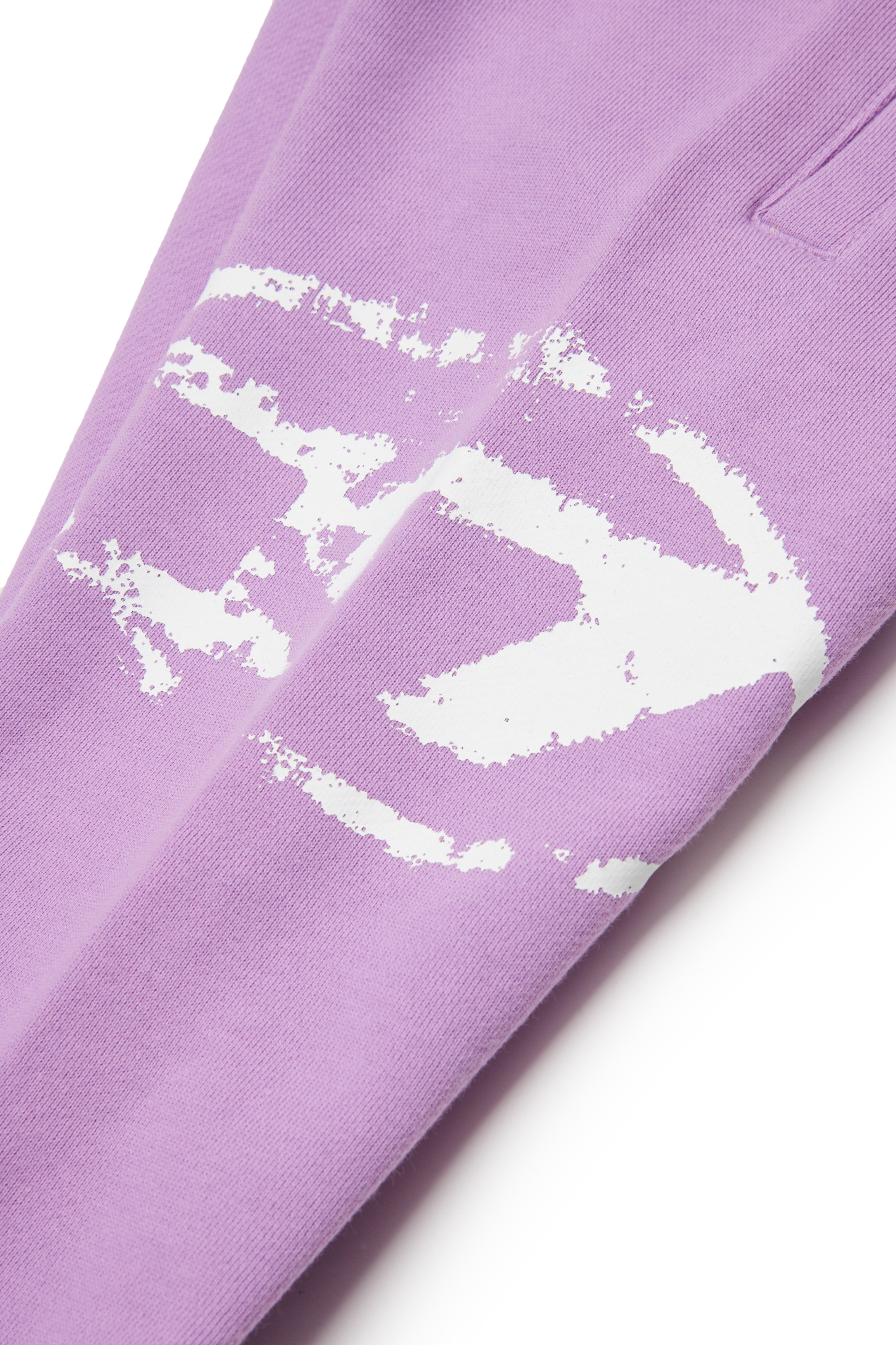 Diesel - SBOXTN5BLONGB-SET, Set abbigliamento baby con logo Oval D usurato Unisex in Viola - 4