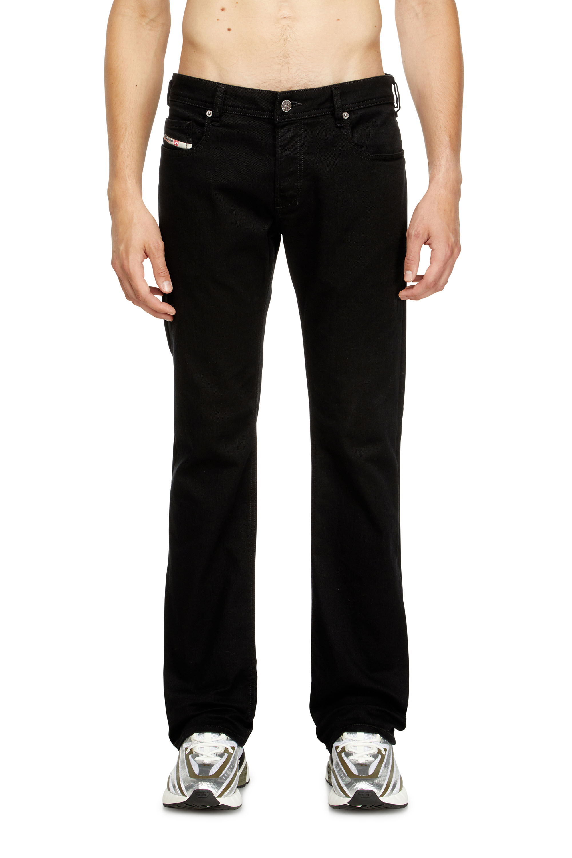 Diesel - Man's Bootcut Jeans 2007 Zatiny 0688H, Black/Dark grey - 2