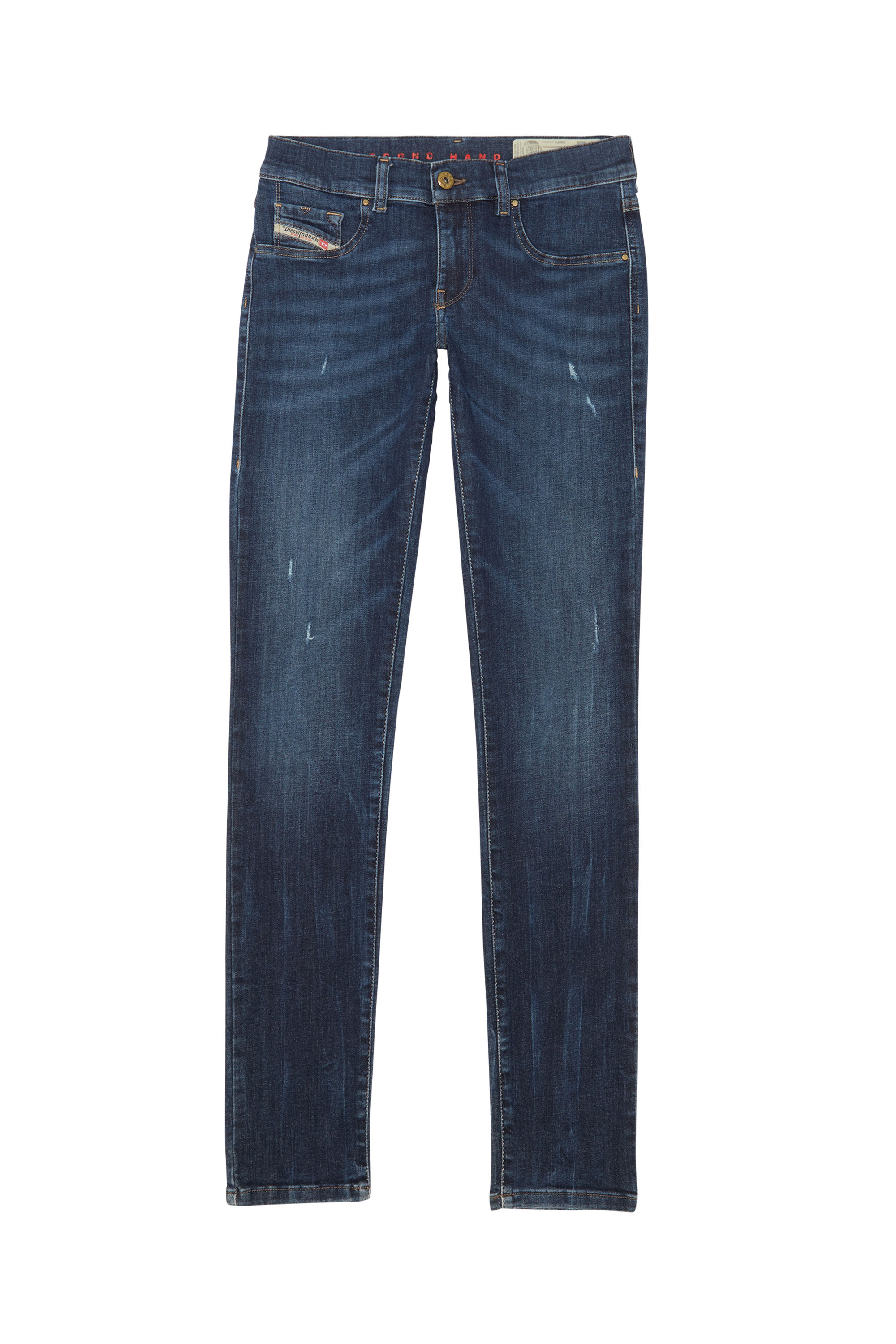 LIVIER-S, Blu Scuro Diesel - LIVIER-S, Diesel Donna - Jeans Blu scuro Donna in Blu - 1