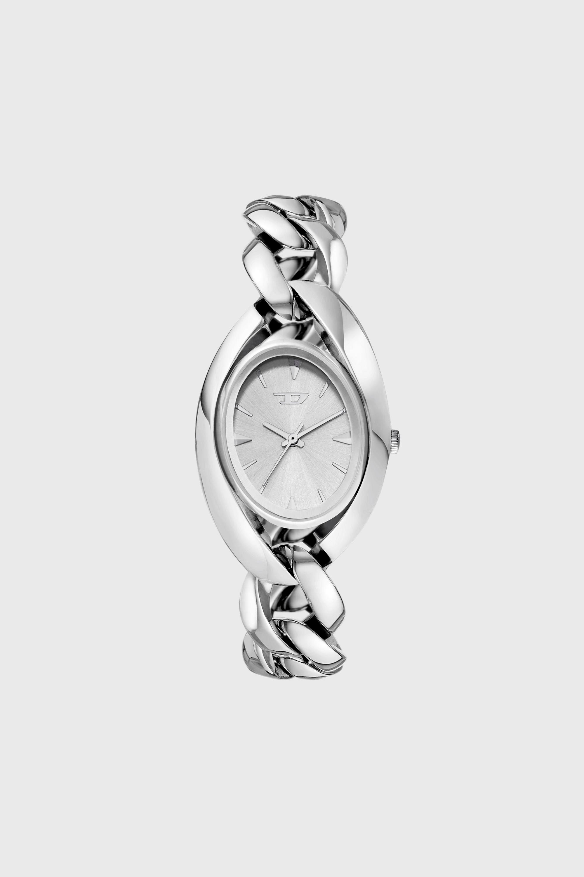 Diesel - DZ5636 WATCH, Woman's Vani-D stainless steel watch in Silver - 1