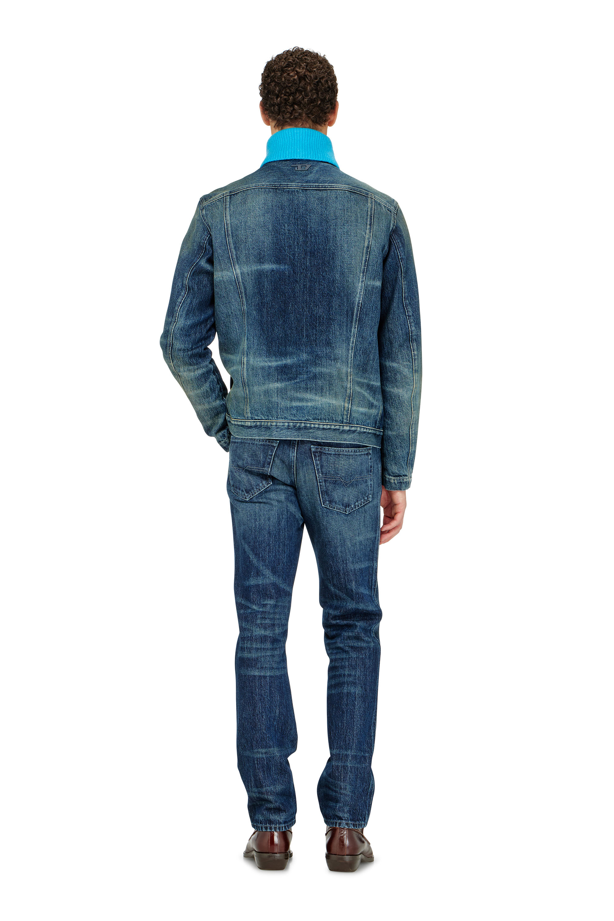 Diesel - Slim Jeans 1993 D-Vyl 007FZ Uomo, Blu Scuro - Image 3