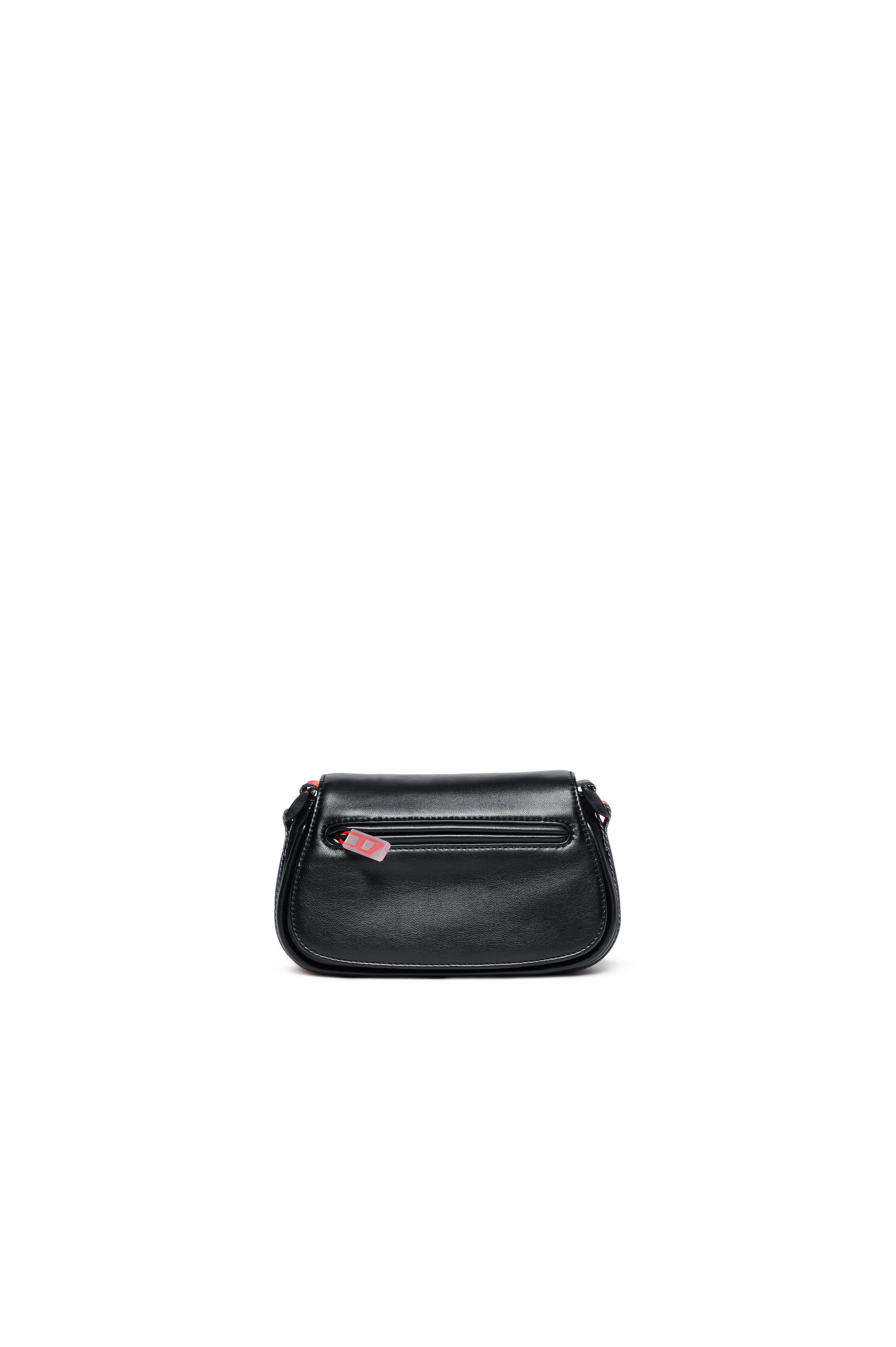 Diesel - CROSSBODY, Borsa a tracolla con cinghia logata Donna in Nero - 1