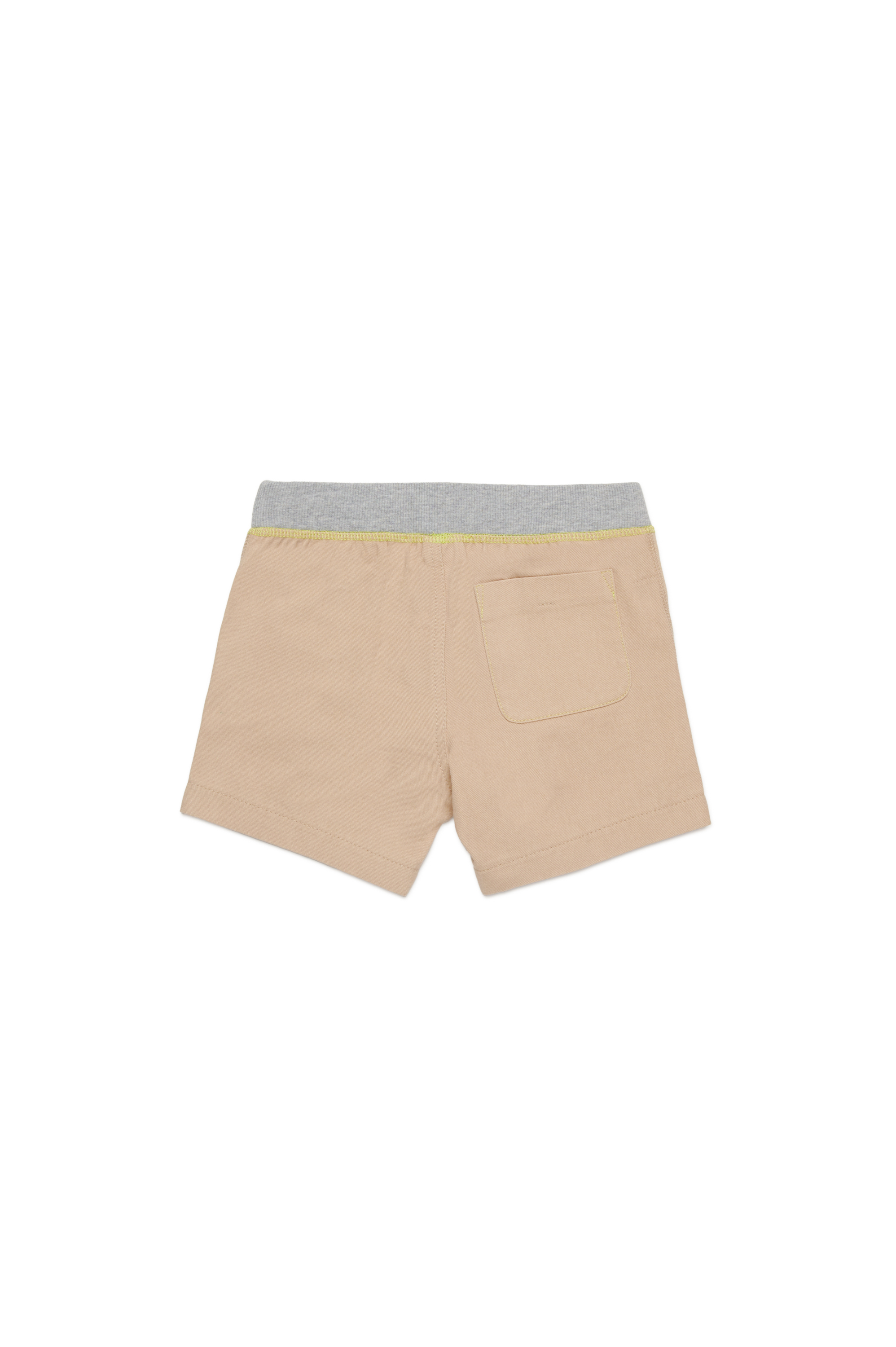 Diesel - POLFIB, Shorts in jersey e gabardine Uomo in Grigio - 2