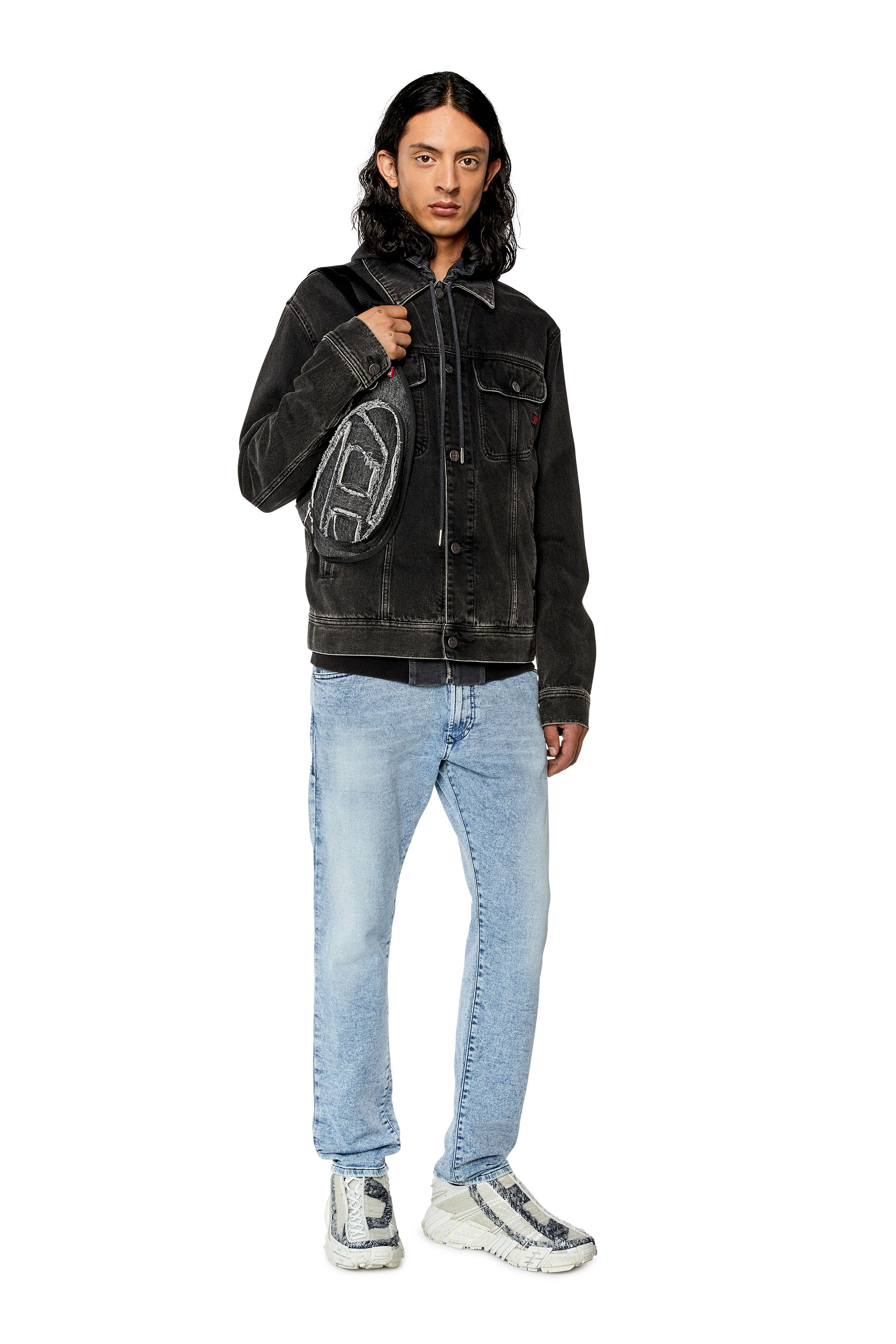 Diesel - Tapered 2030 D-Krooley Joggjeans® 068GG, Blu Chiaro - Image 4